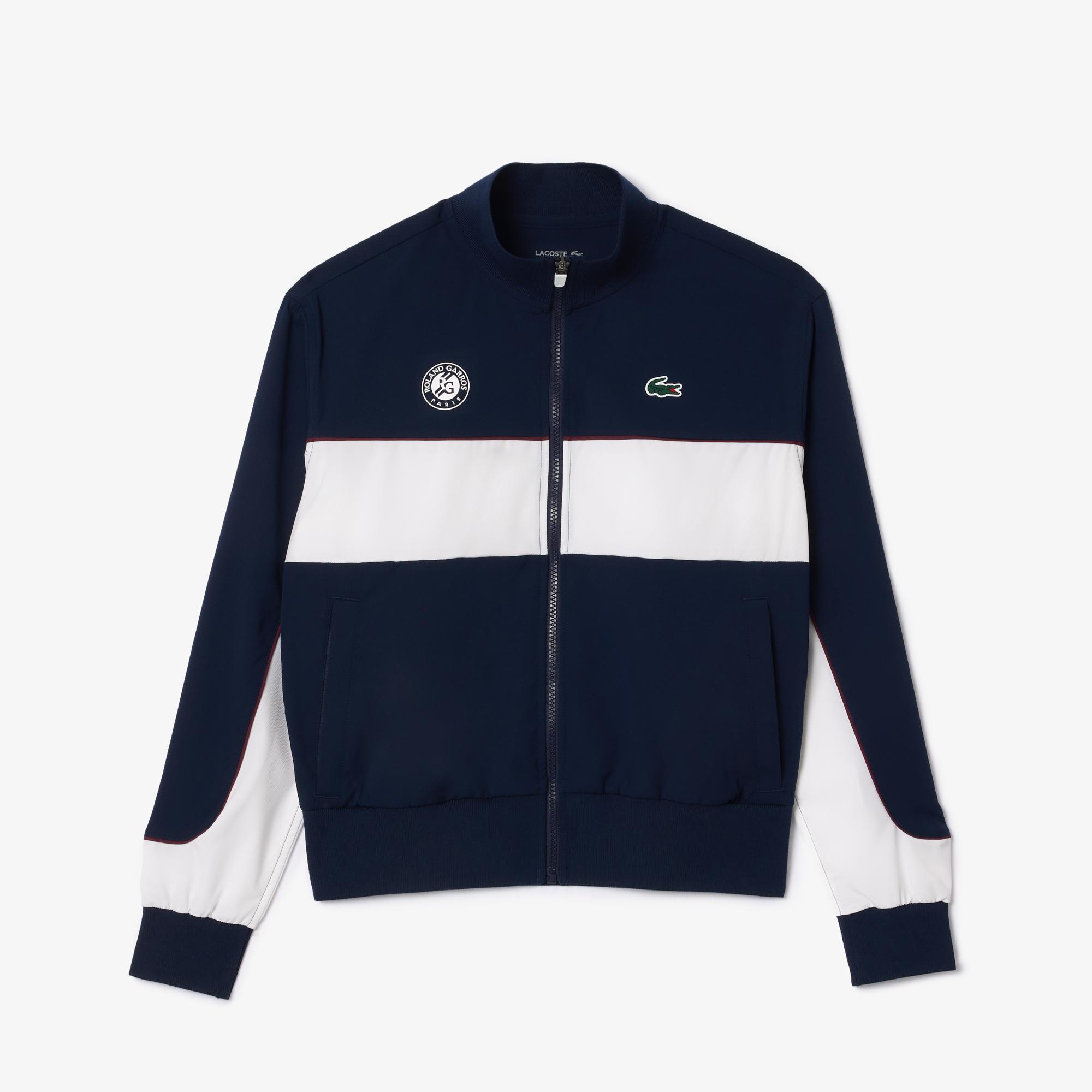 Lacoste x Roland Garros Women s Performance Jacket Navy and White