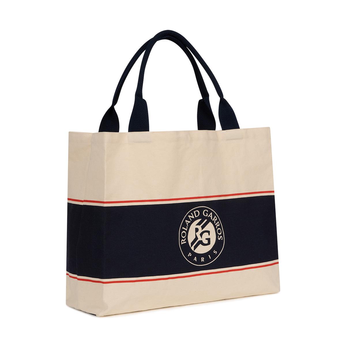 【レビューを書けば送料当店負担】 Roland-Garros Tricolore shopping bag - Multicolor | Roland バッグ