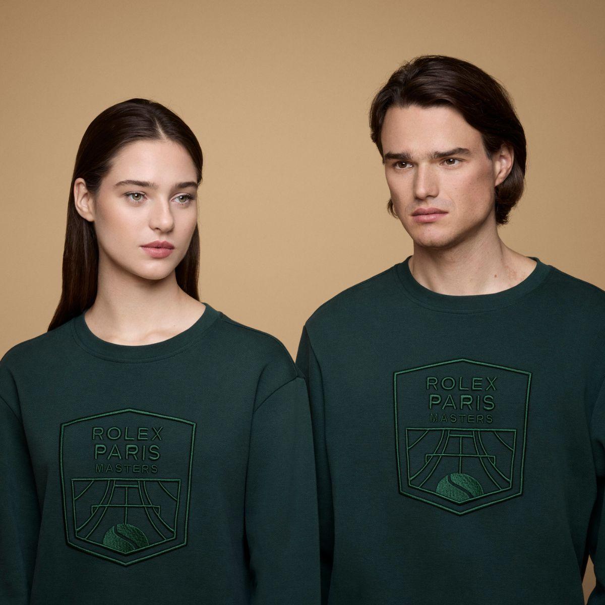 Rolex Paris Masters unisex sweatshirt - Green | Roland-Garros Store