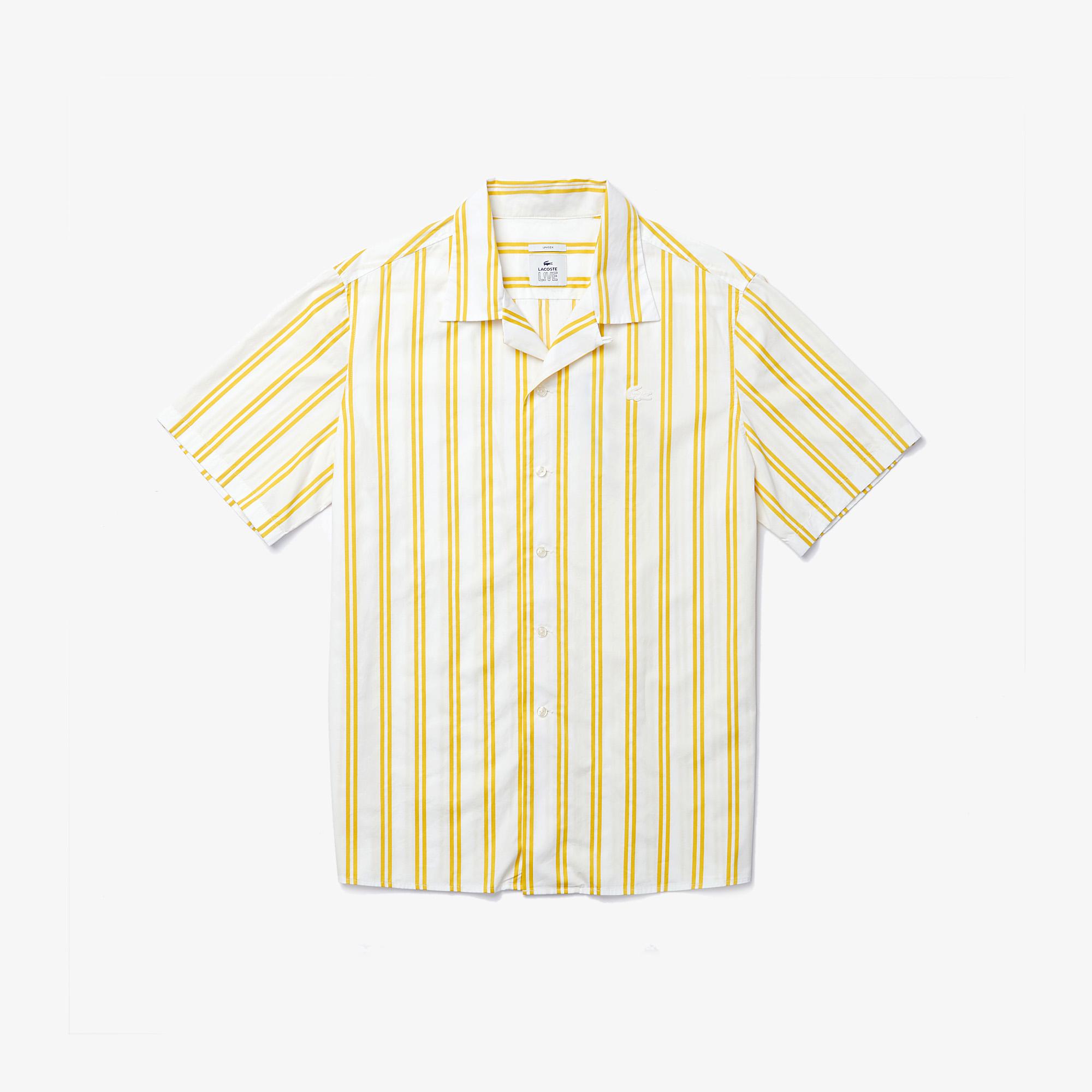 Roland-Garros x Lacoste Men's Shirt - yellow | Roland-Garros Store