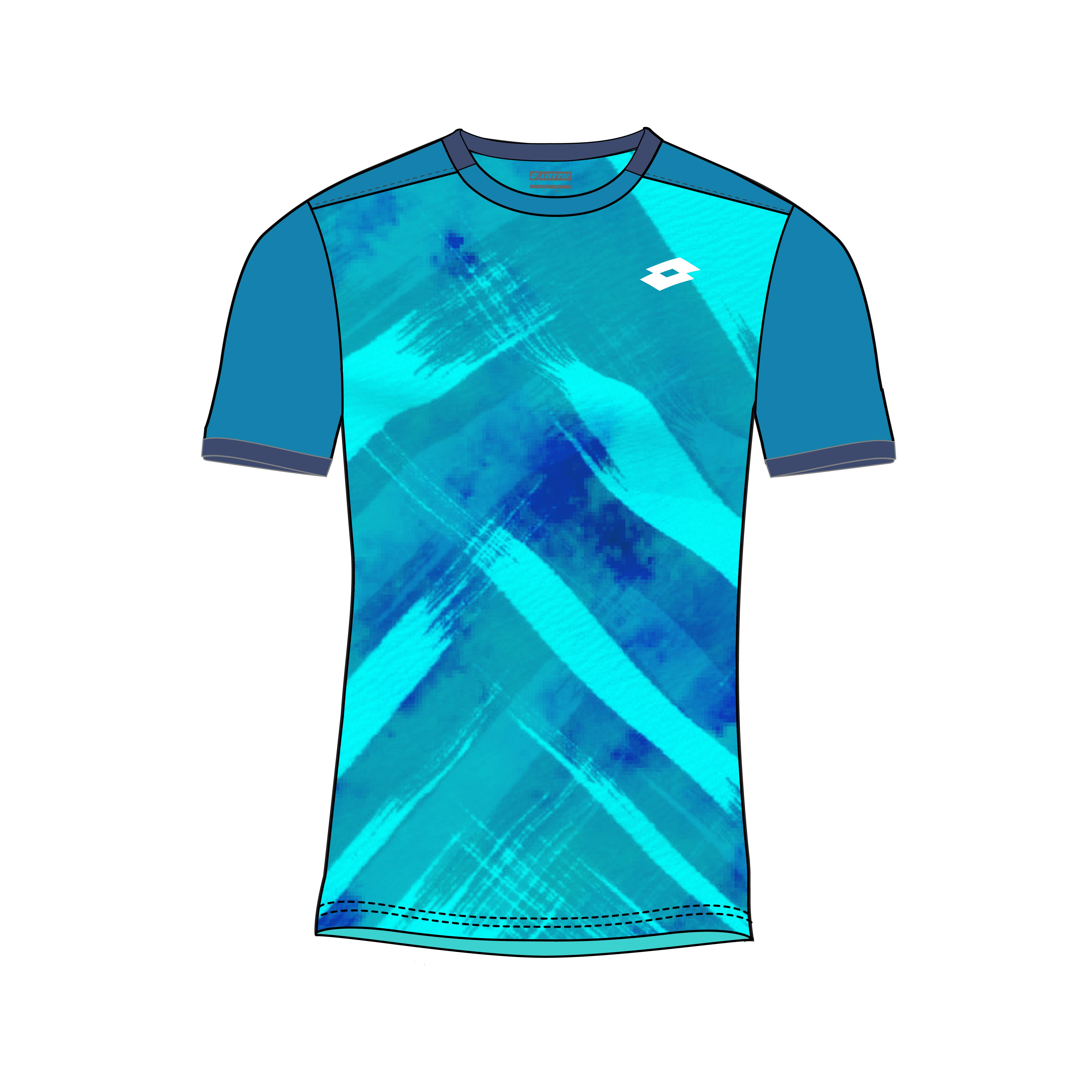 Tee shirt enfant Roland Garros - Blanc - Affiche Roland Garros 2020