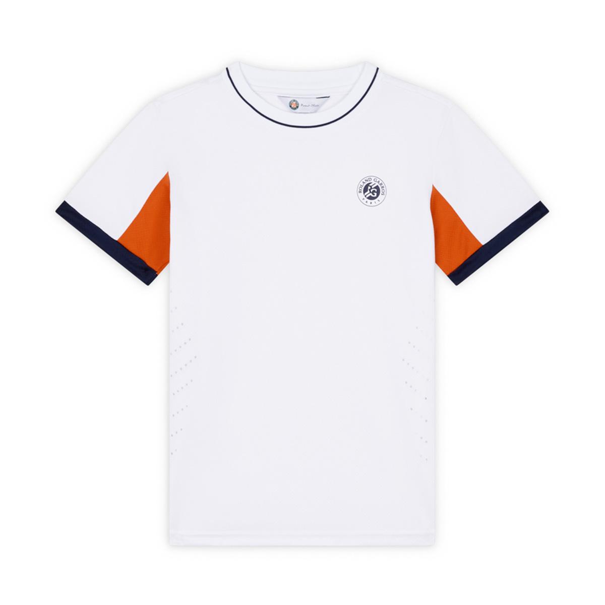 【激安セール】 T-Shirt Man Performance Roland-Garros - Roland | White ウェア