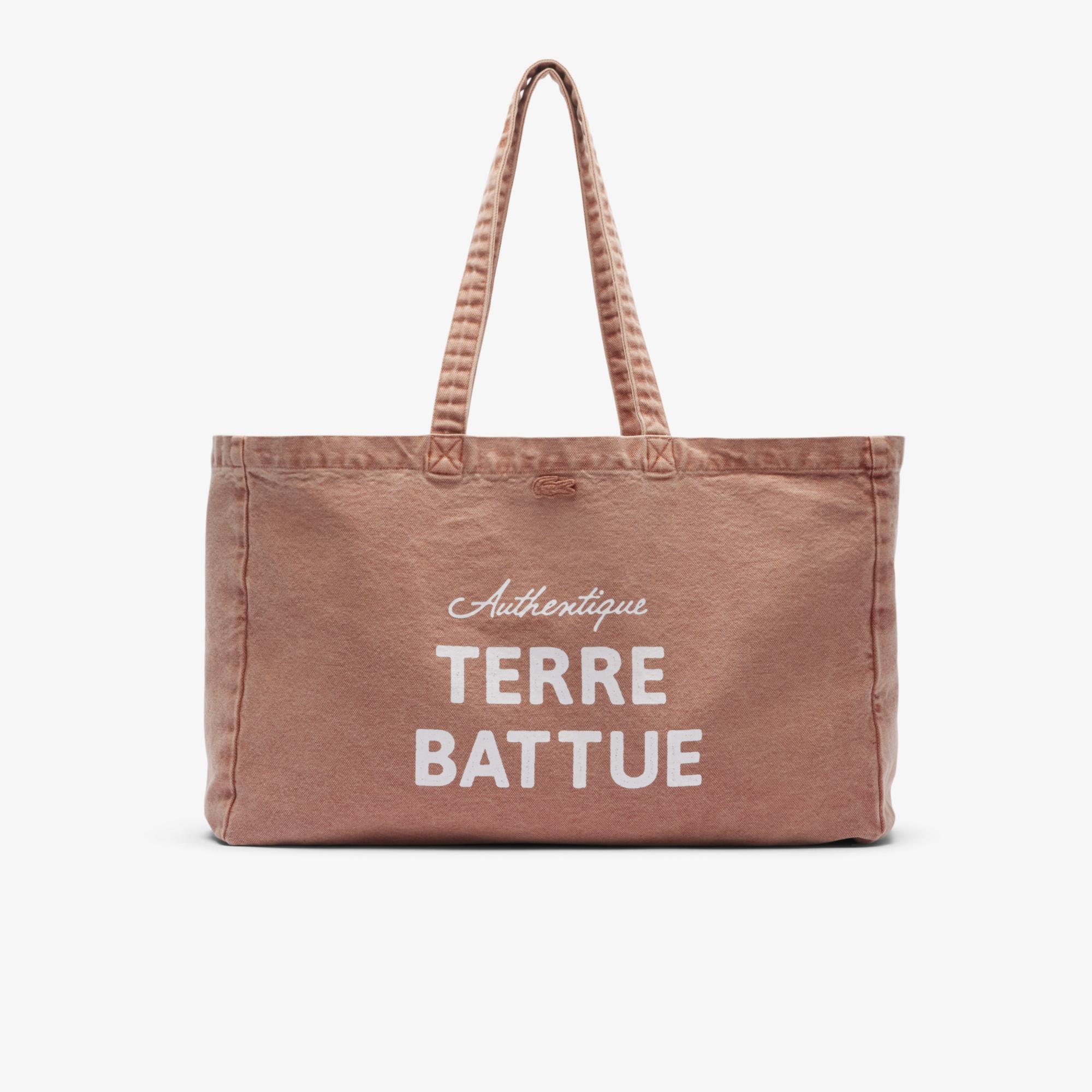 Lacoste x Roland-Garros Shopping bag - White | Roland-Garros