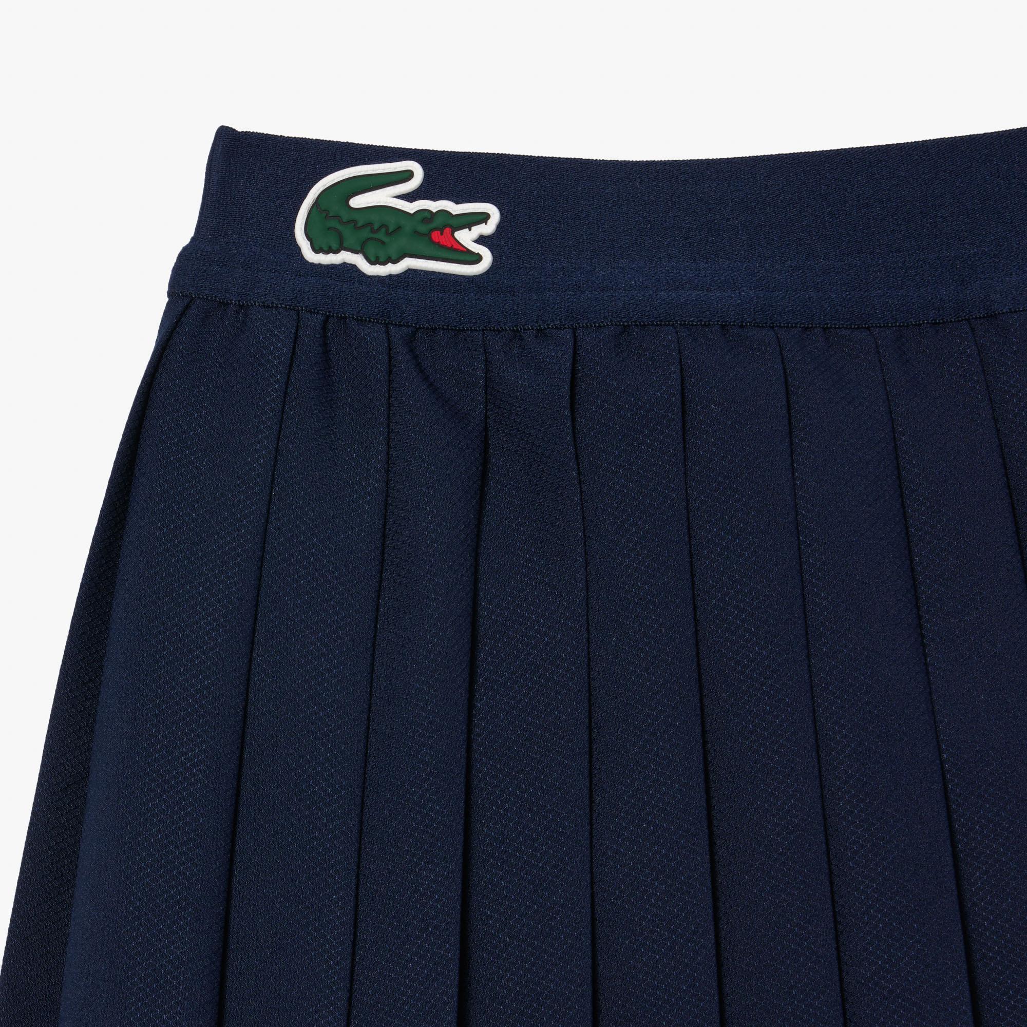 Jupe De Tennis Alala – Taille L, Bleue, Maille Perforée, Neuve Avec étiquettes