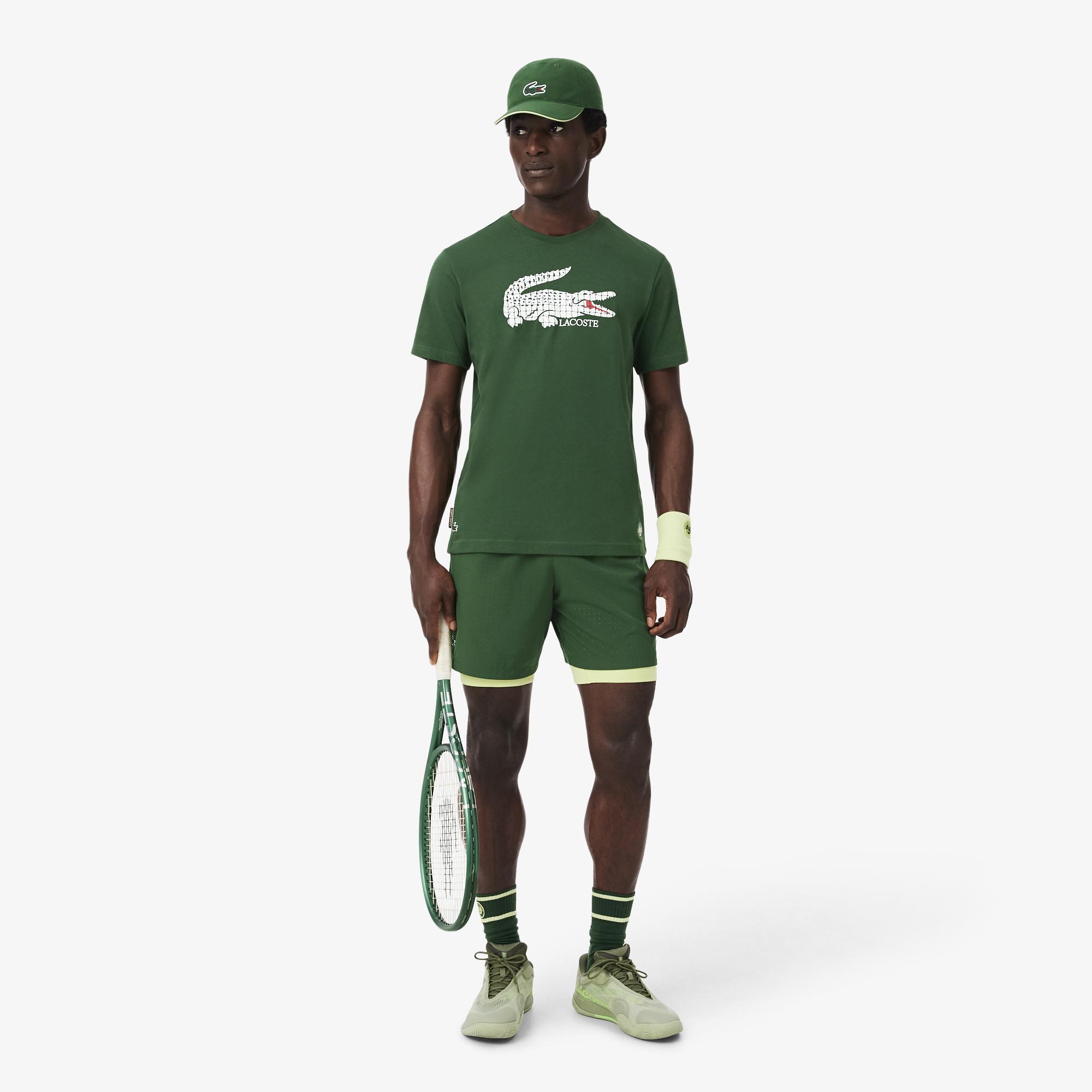 Lacoste x Roland-Garros Performance men T-Shirt - Green | Roland
