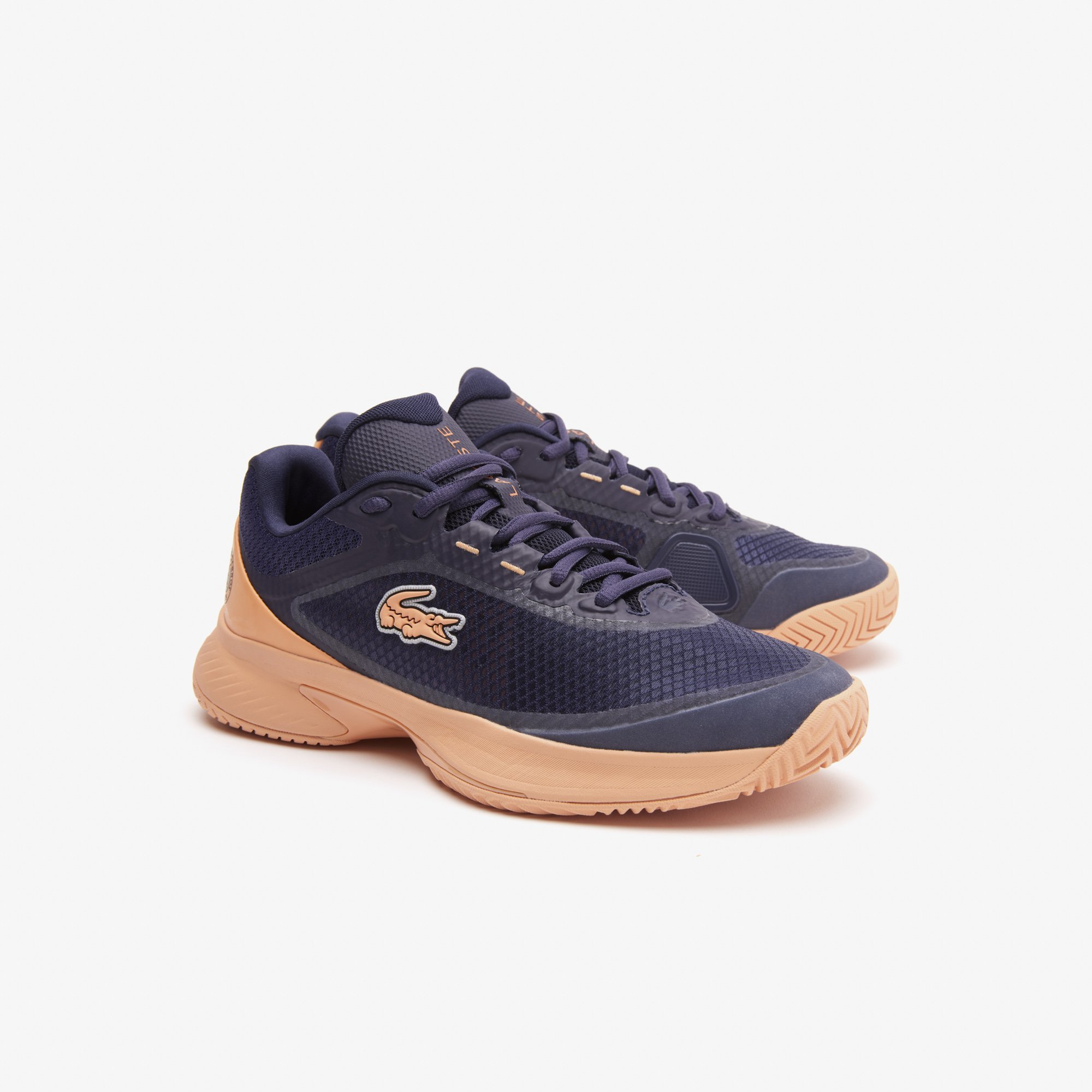 Lacoste Women's Tech Point Shoes Roland Garros - Navy | Roland-Garros Store