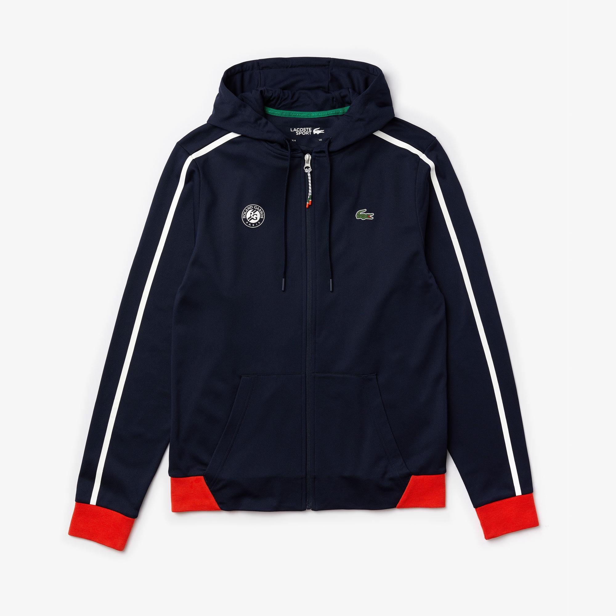 Lacoste x Roland Garos Ball Picker Hooded Zip Jacket ...