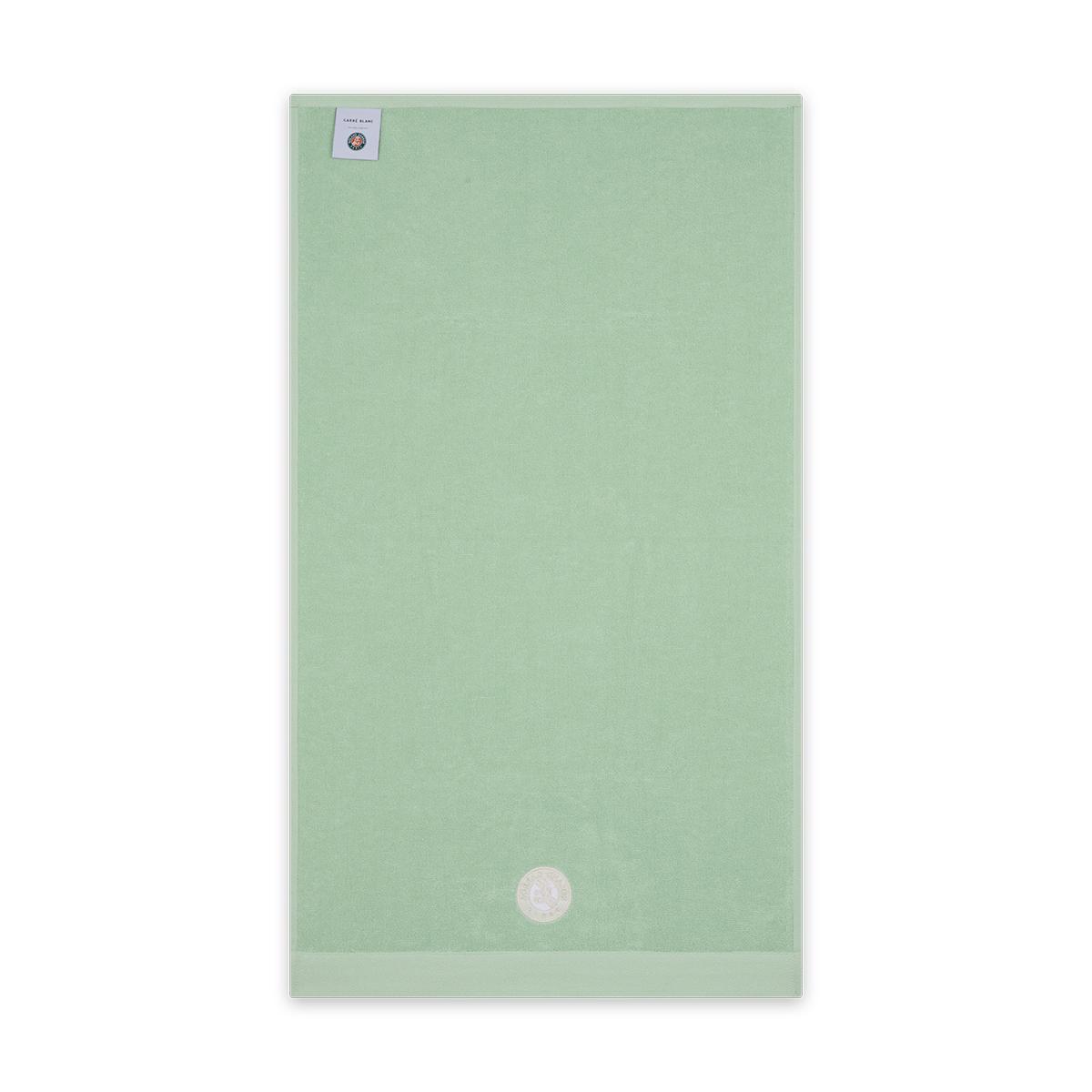 Carré Blanc x Roland-Garros Sporty Chic Players' towel - Green