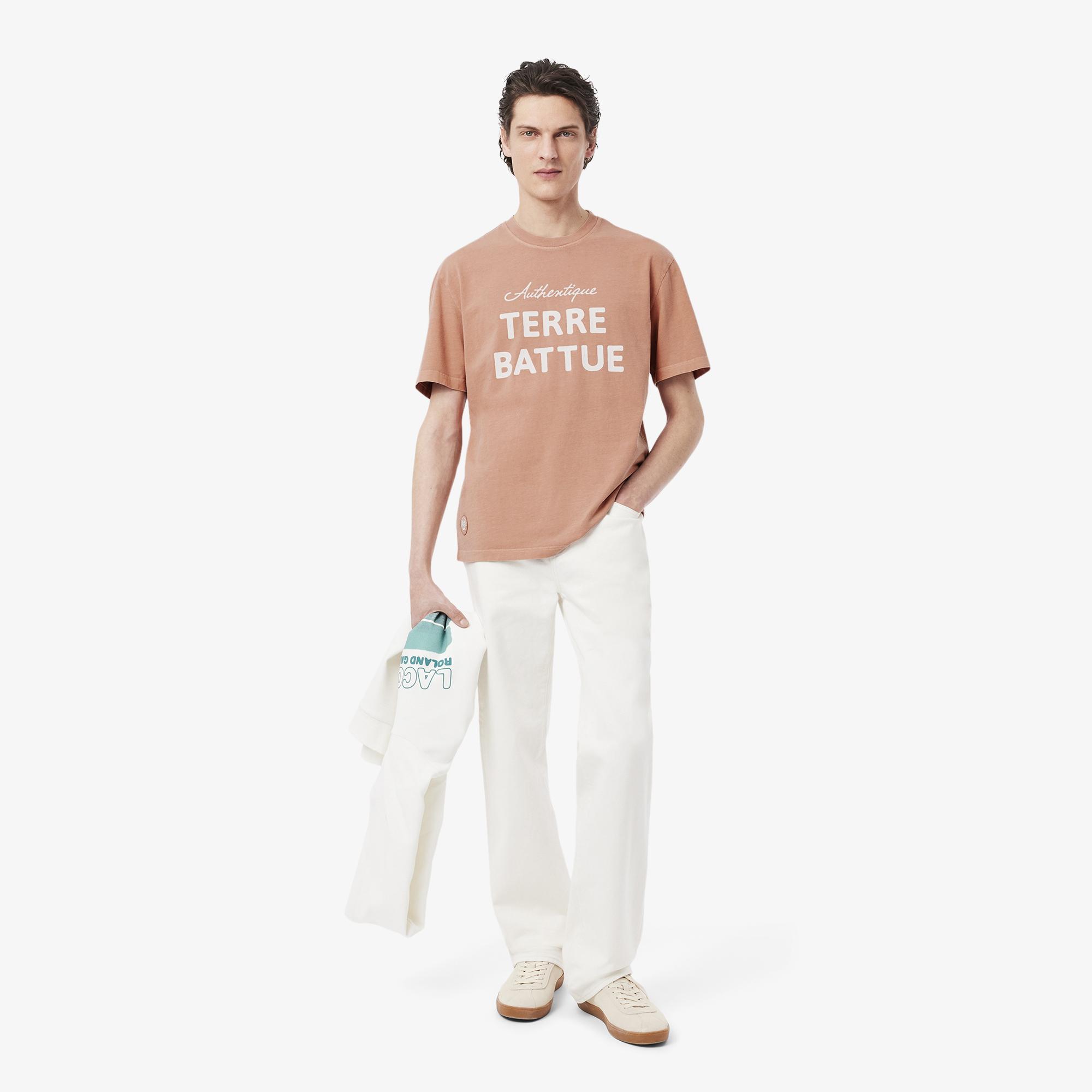 Lacoste x Roland-Garros Club Man T-Shirt - Clay | Roland