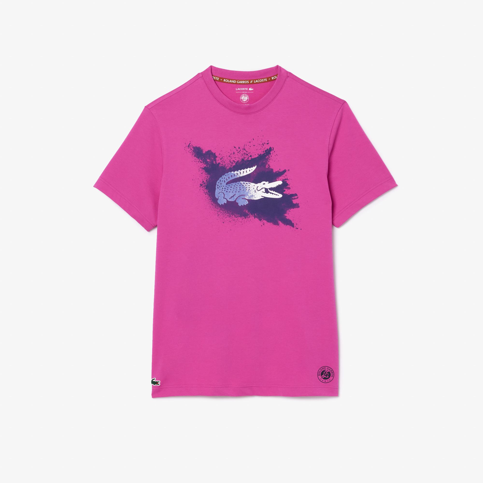 Lacoste x Roland-Garros Performance Man T-Shirt - Pink