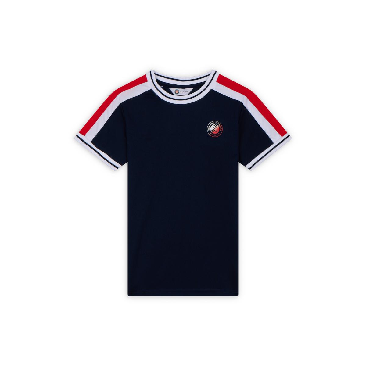 Roland-Garros Tricolore Child's T-shirt - White | Roland