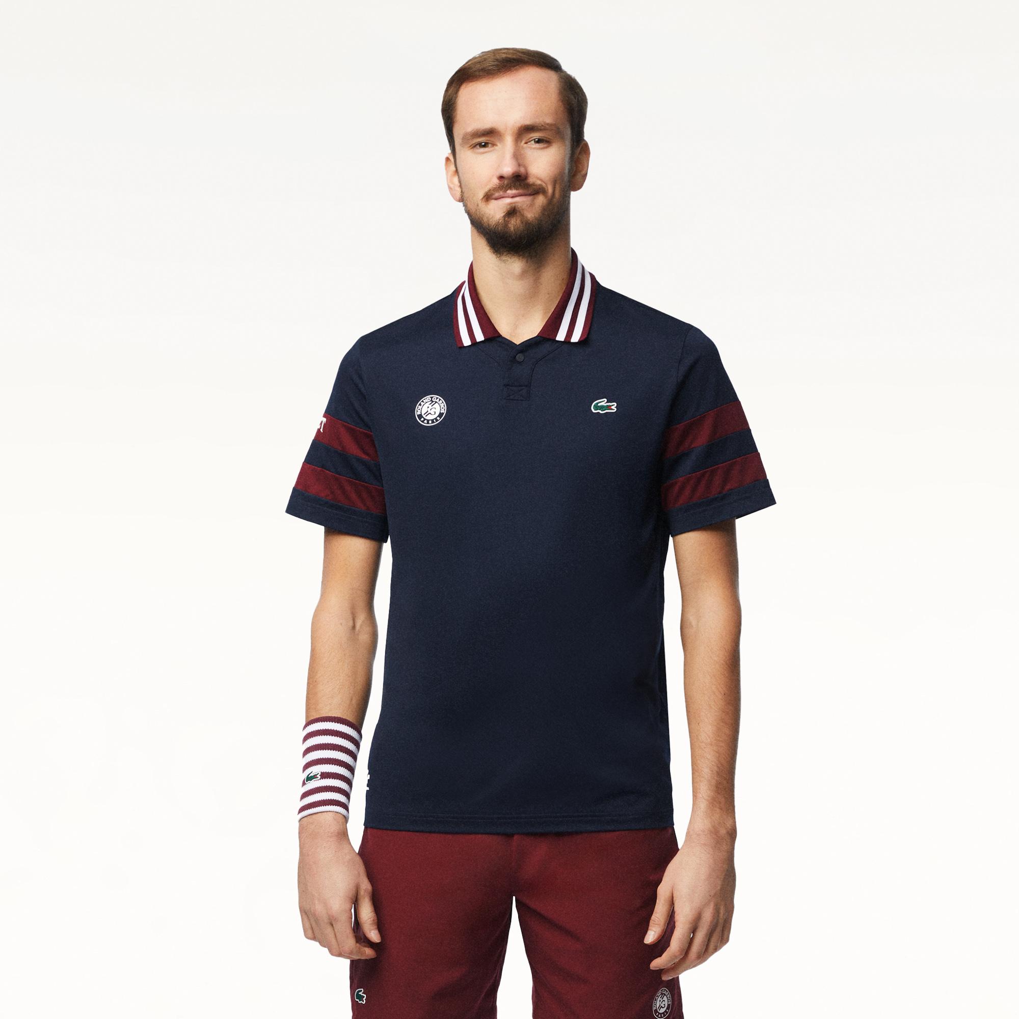 Lacoste x Roland-Garros Men's Performance Polo - White | Roland-Garros Store