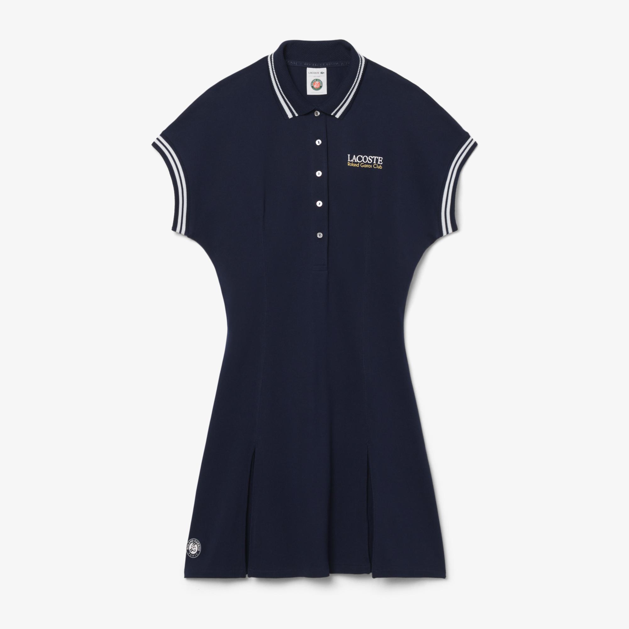 lacoste navy blue dress Lacoste x Roland-Garros Club Woman Dress