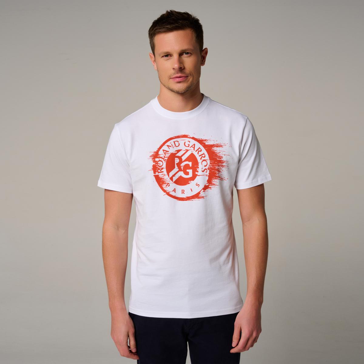 Roland Garros Logo men's t-shirt - White