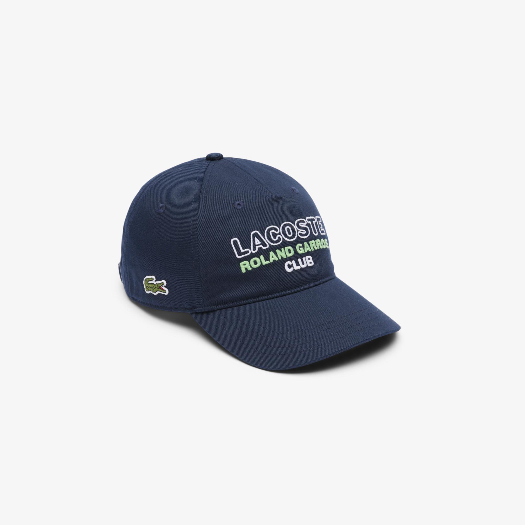 Lacoste x Roland-Garros Unisex's Performance Cap - Burgundy