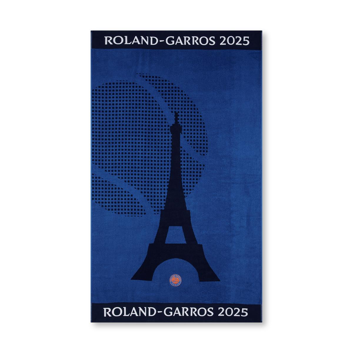★新品未使用★ROLAND-GARROS 2025 公式プレイヤーズタオル 2025 Roland-Garros Player Beach Towel - Navy | Roland-Garros