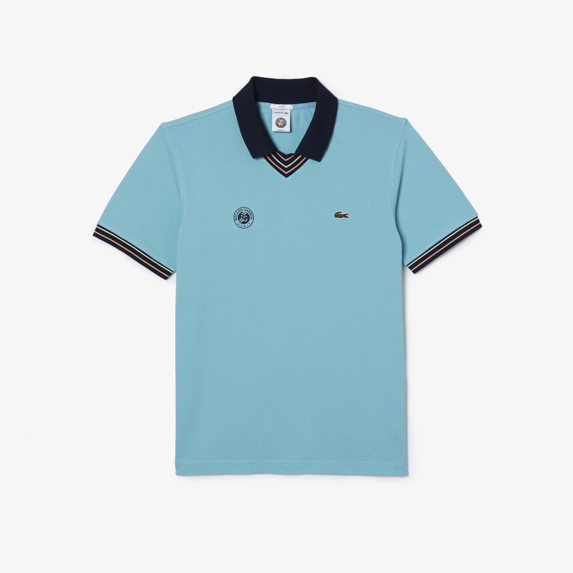 Lacoste x Garros Referee Polo - Light Blue | Roland-Garros Store