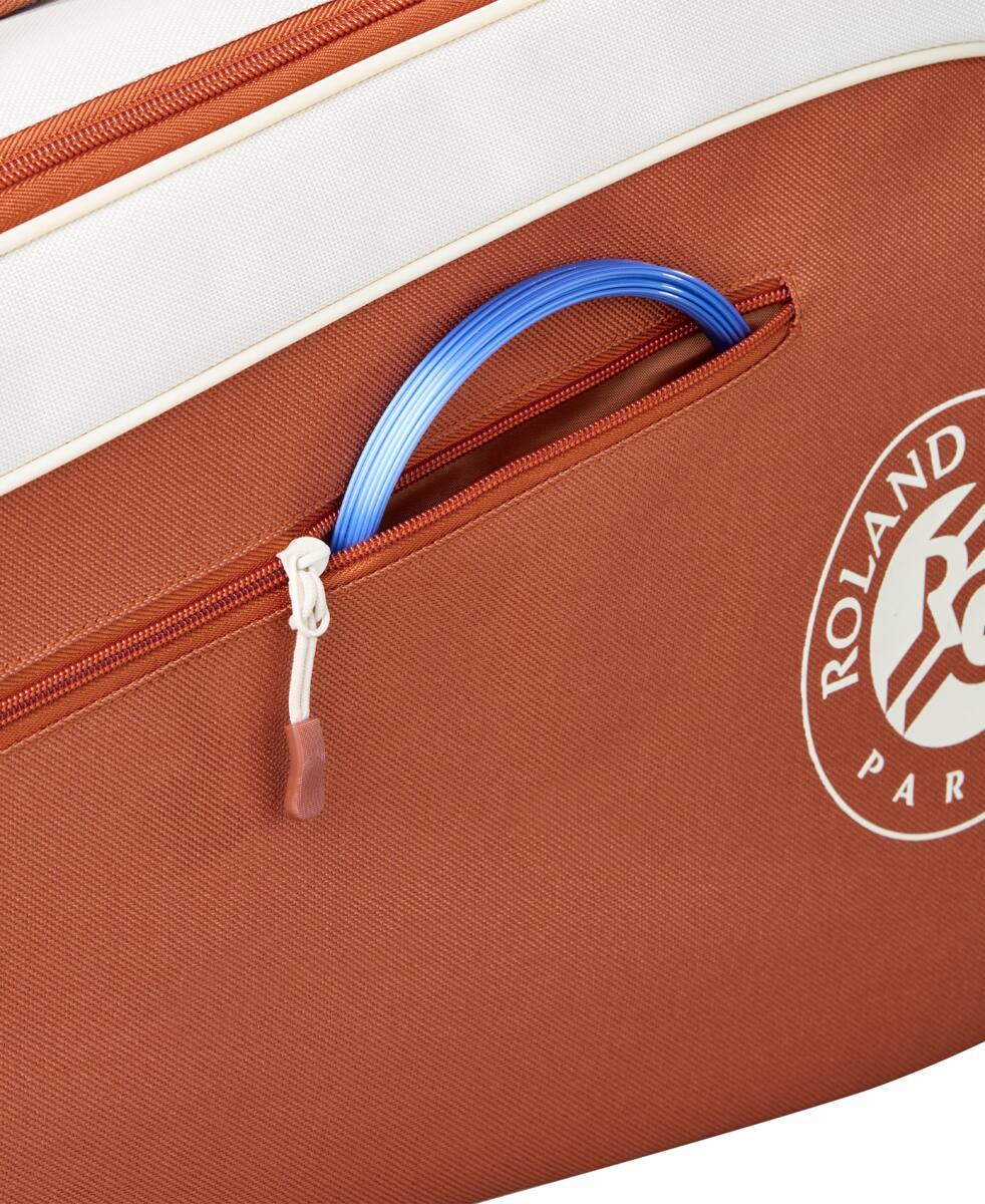Borsa Racchette Wilson Roland-Garros 2025 Team 3 Pack – Porta Fino A 3 Racchette, Tasche Accessori, Per Viaggi E Allenamenti