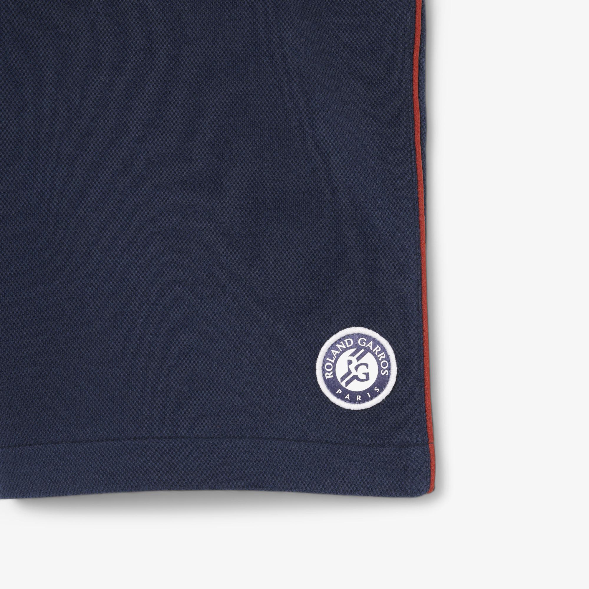 トップス garos Lacoste x Roland-Garros Club Boy Short - Navy blue | Roland-Garros