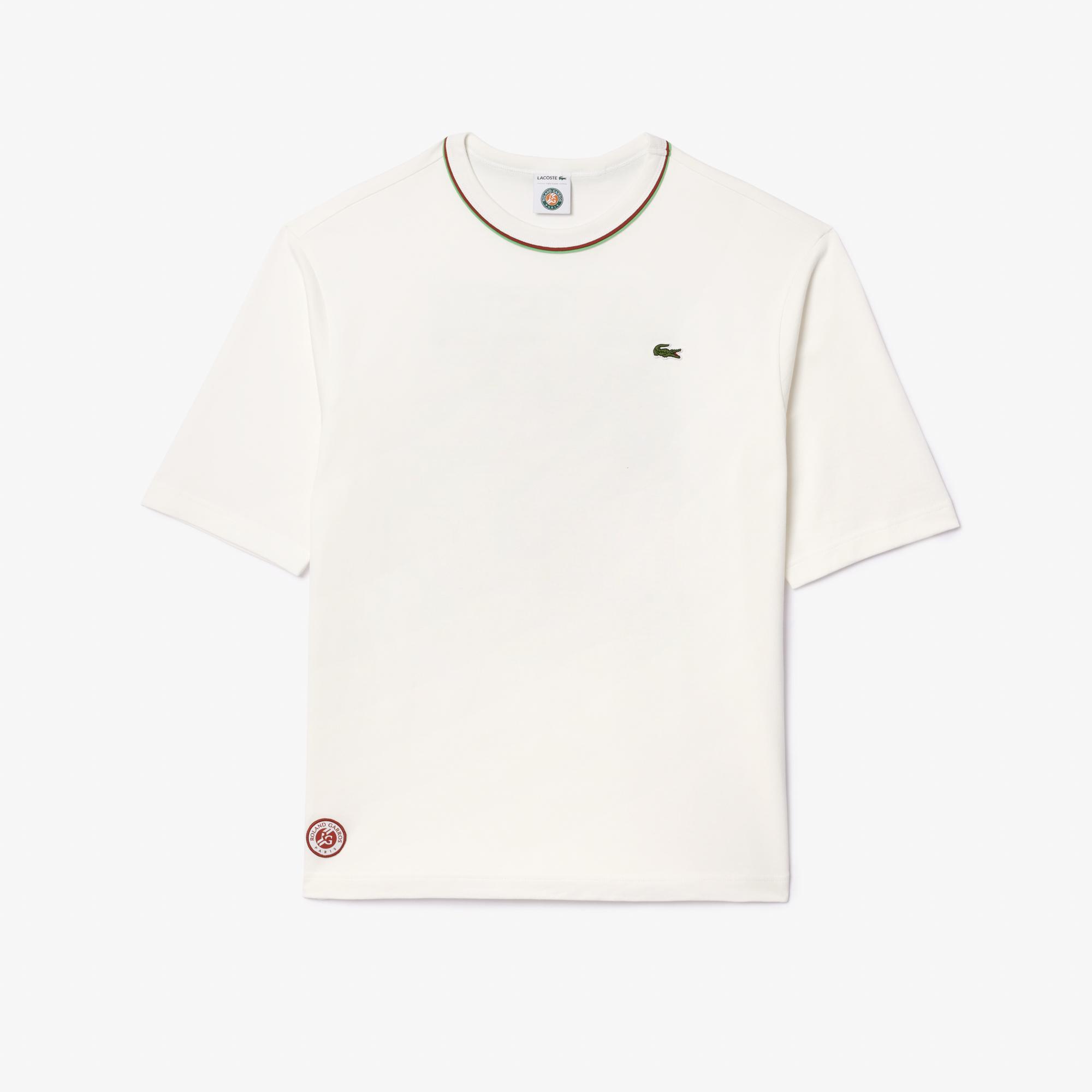 Lacoste x Roland-Garros Man Club Tshirt - White | Roland