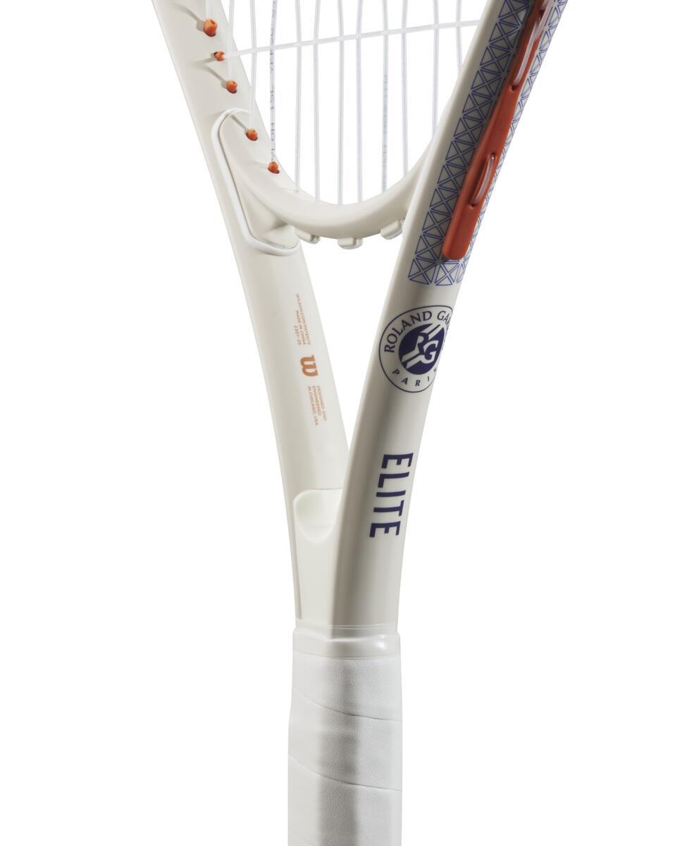 Raquette De Tennis Wilson Roland Garros Elite 23 Pouces - Pour Joueurs Débutants Ou Juniors, Kit Complet