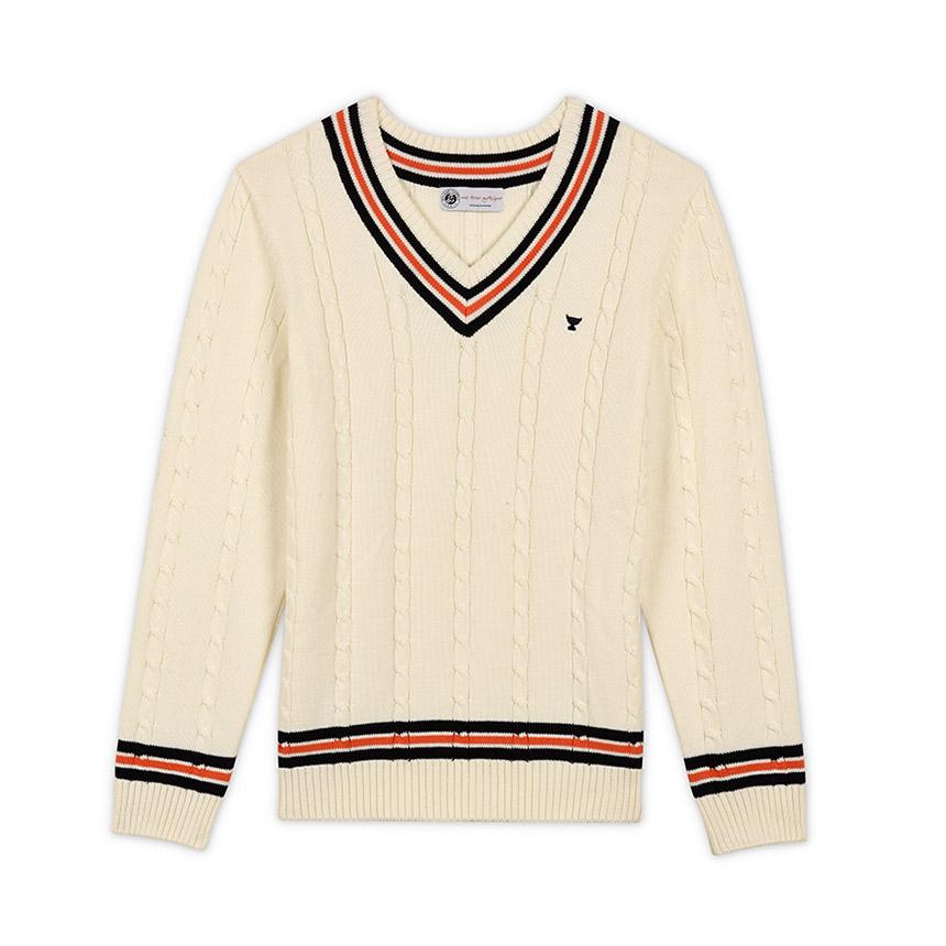 Pull tennis homme store