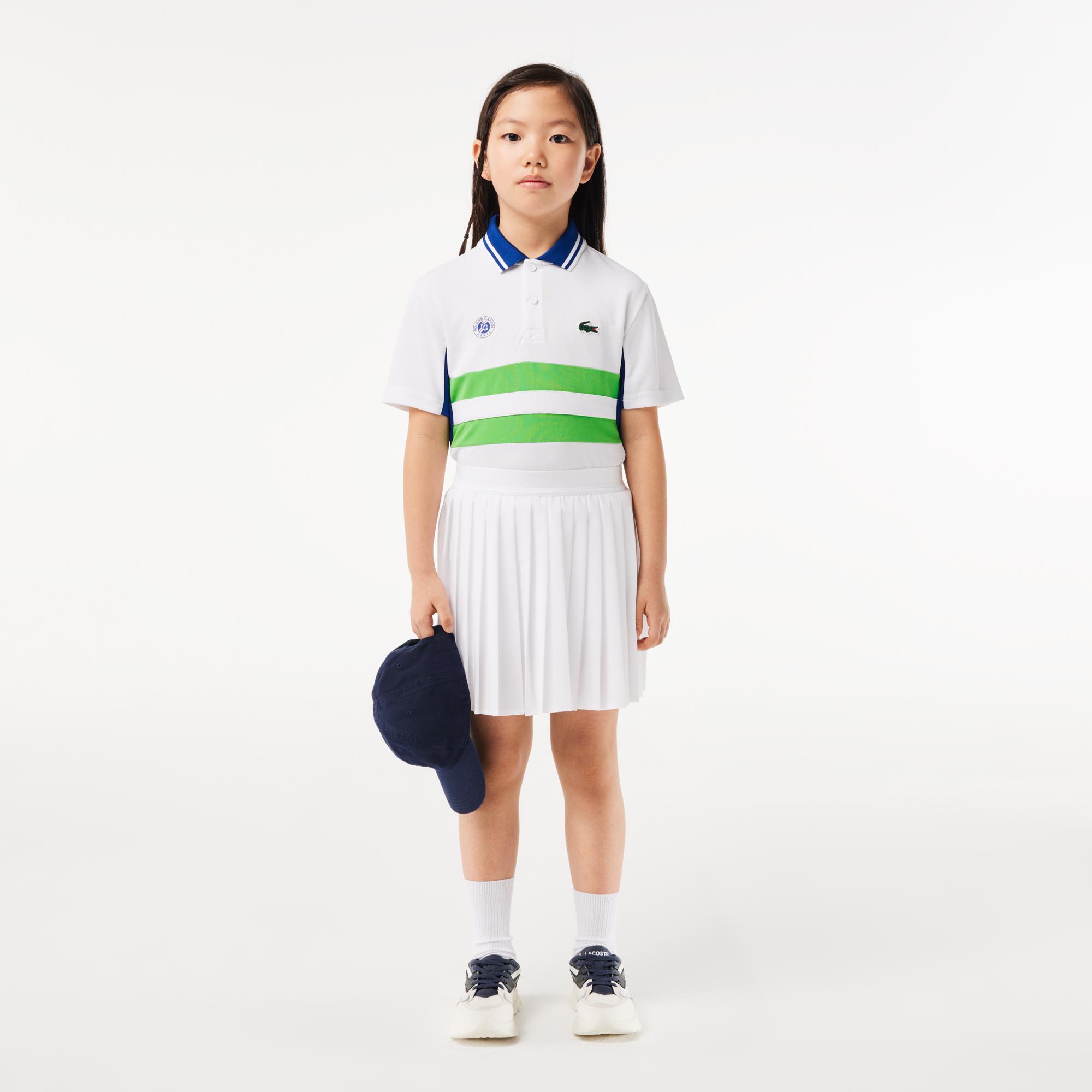 Lacoste x Roland-Garros children Performance Polo – White