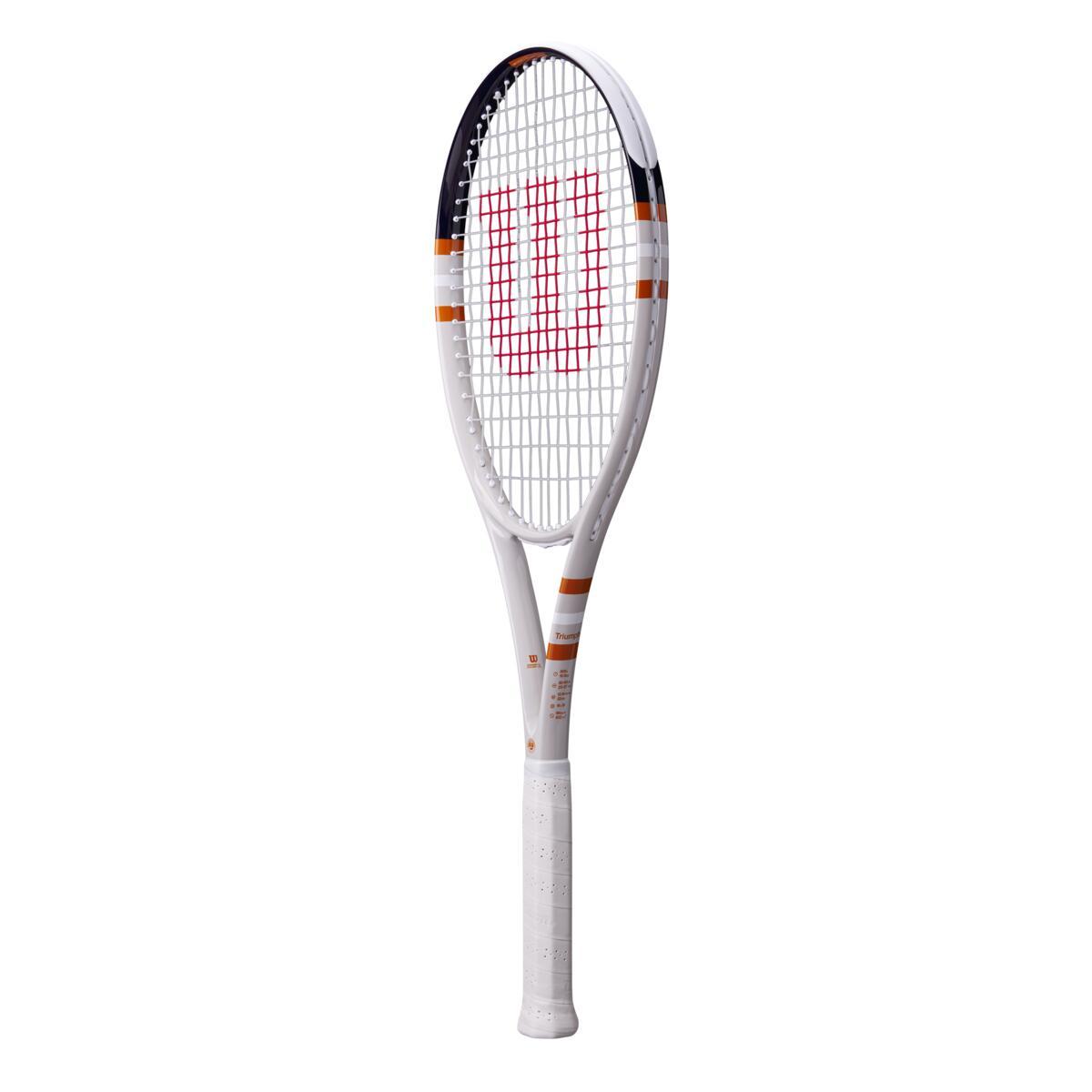 Wilson x Roland-Garros Triumph Tennis Racket - White and Clay