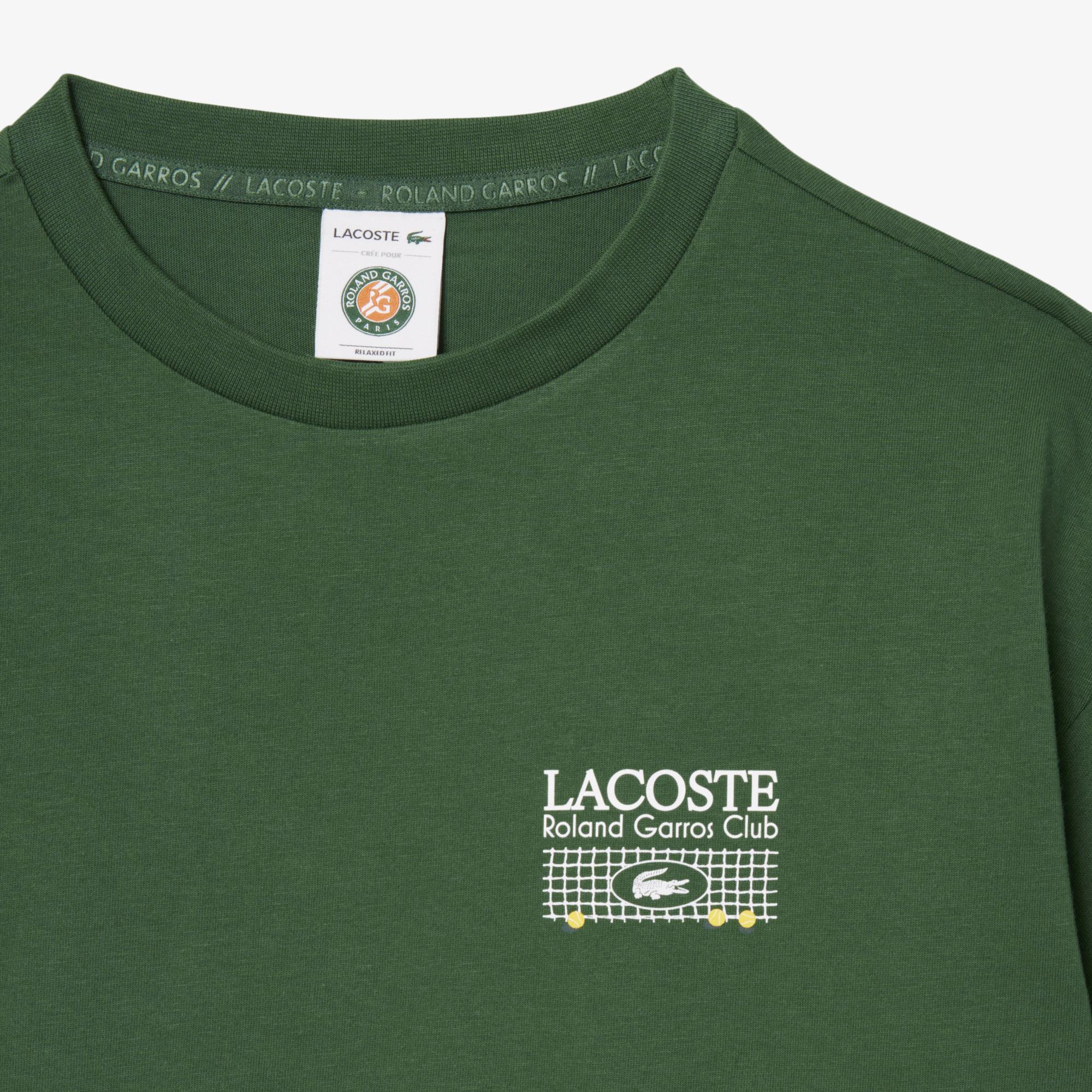 Lacoste x Roland-Garros Club women T-Shirt - Green | Roland-Garros