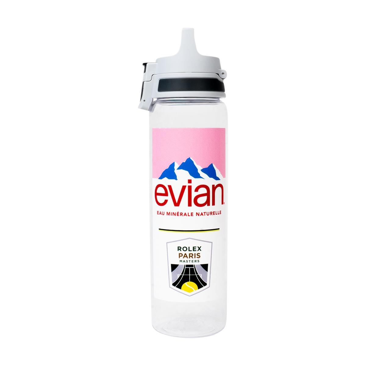 Evian for Rolex Paris Masters water bottle 750 ml