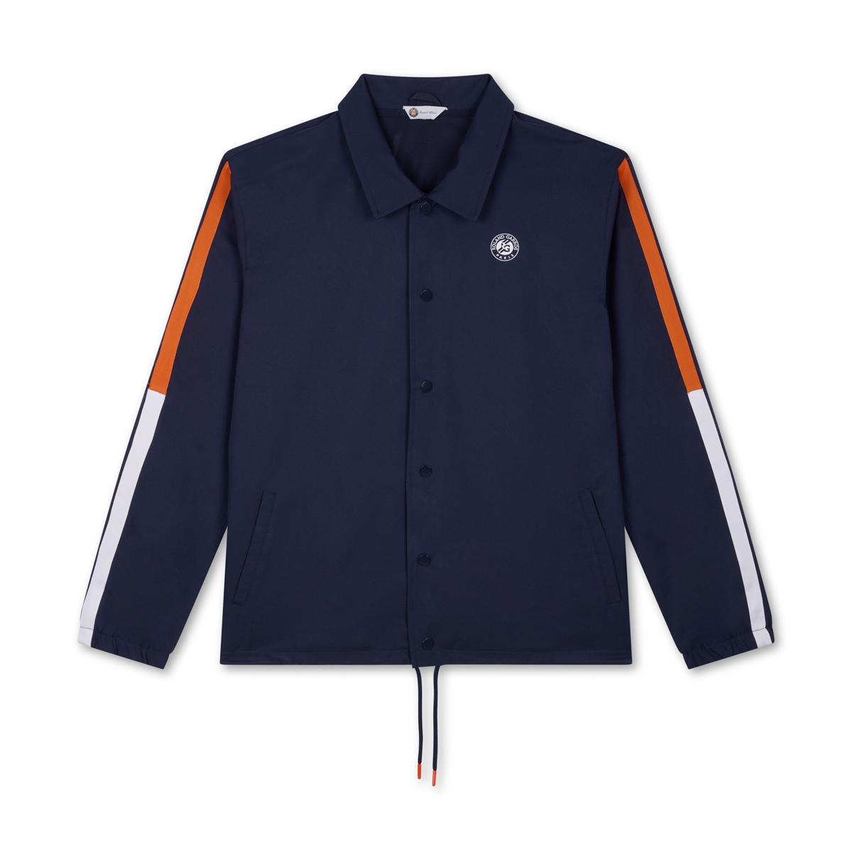 Roland-Garros Coach Essentiel Man Jacket - Navy blue | Roland