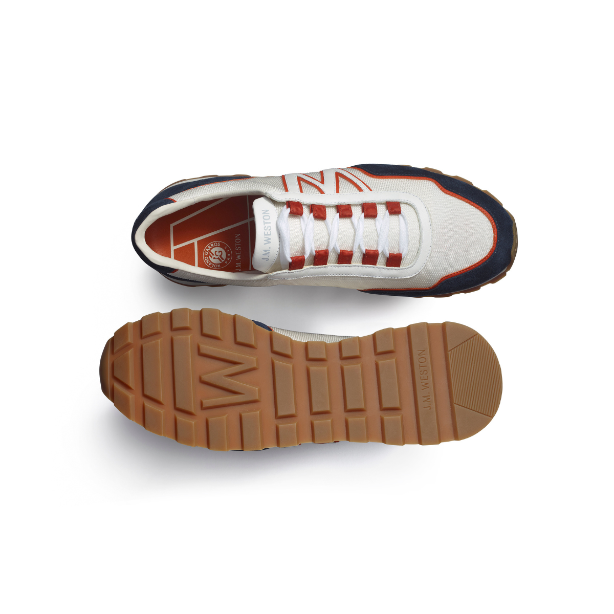 ハナコ J.M. WESTON ／ J.M Weston x Roland-Garros Men's Moccasins - Navy | Roland
