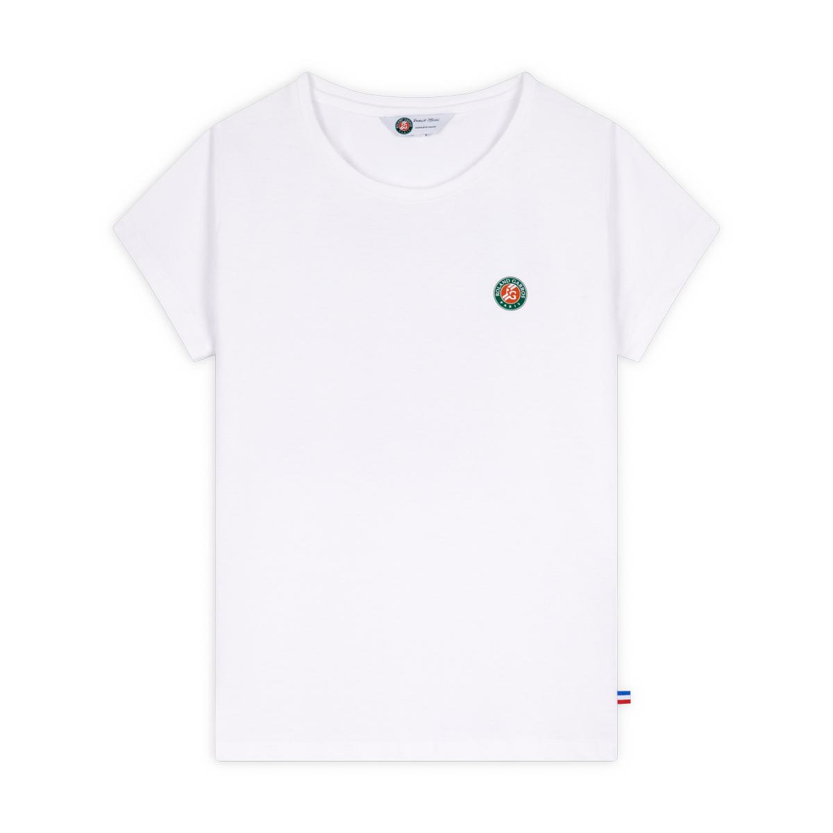 早割チケット - T-Shirt Woman Poster 2025 Roland-Garros White Roland | ウェア