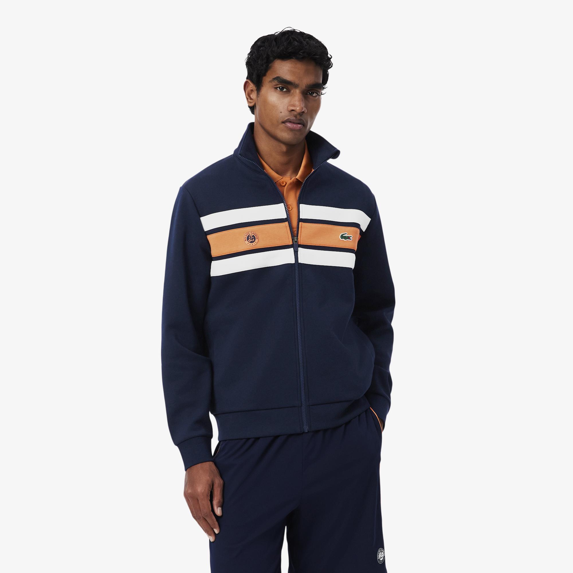Lacoste x Roland-Garros man zipped jacket - Red | Roland-Garros Store