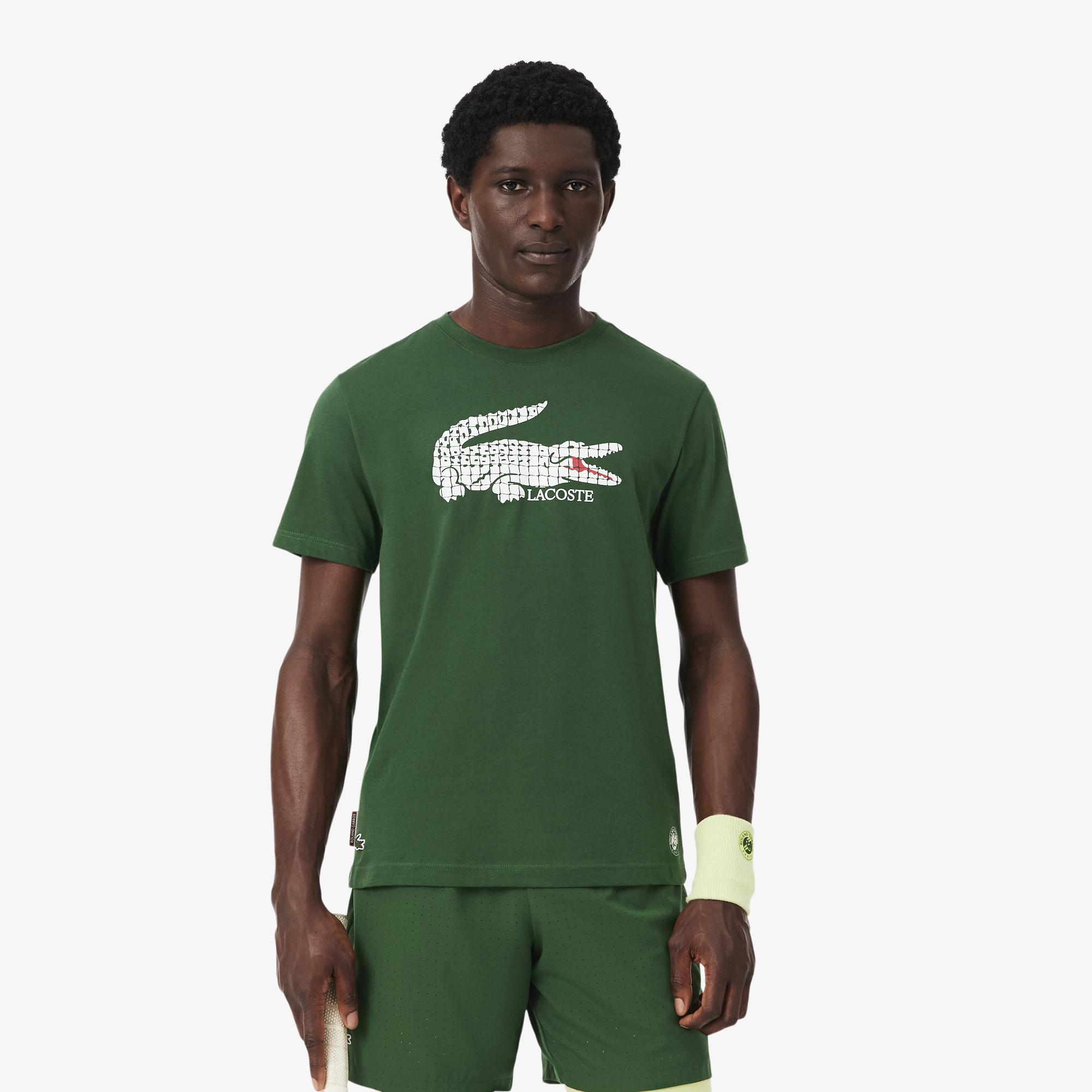 Lacoste x Roland-Garros Performance men T-Shirt - Green | Roland