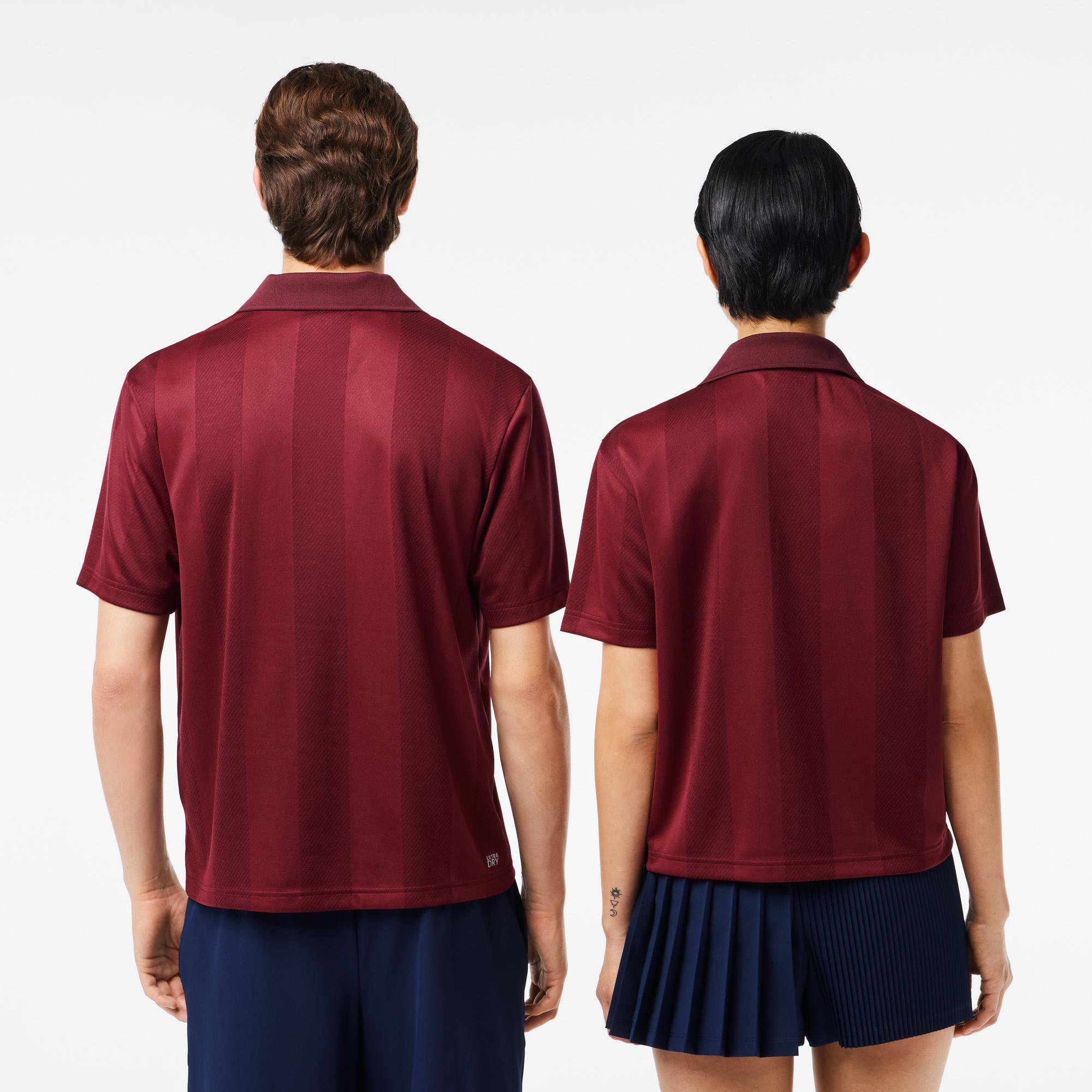 Lacoste x Roland-Garros Unisex Ball boy Polo – Burgundy