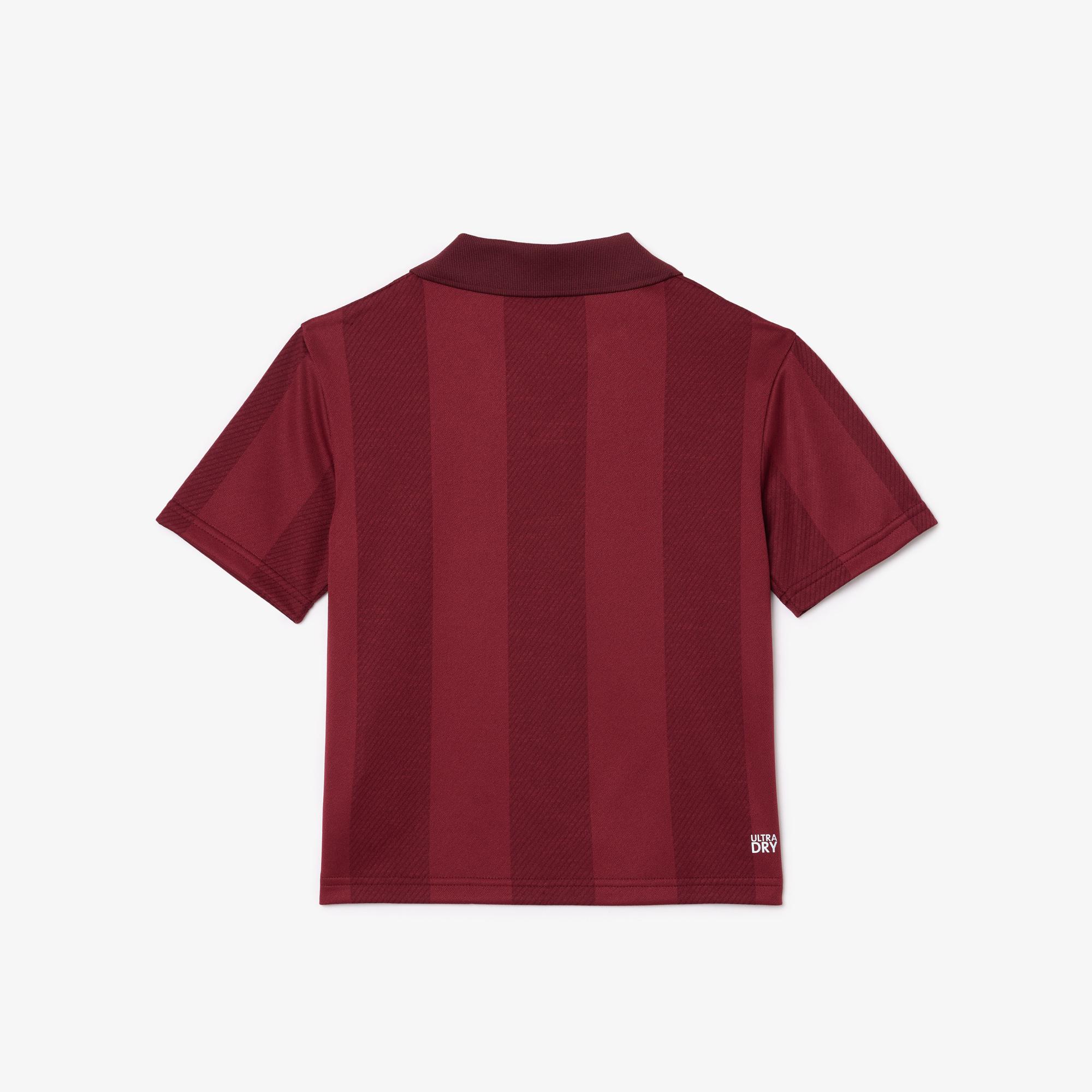 Lacoste x Roland-Garros Child's Ball boy Polo – Burgundy