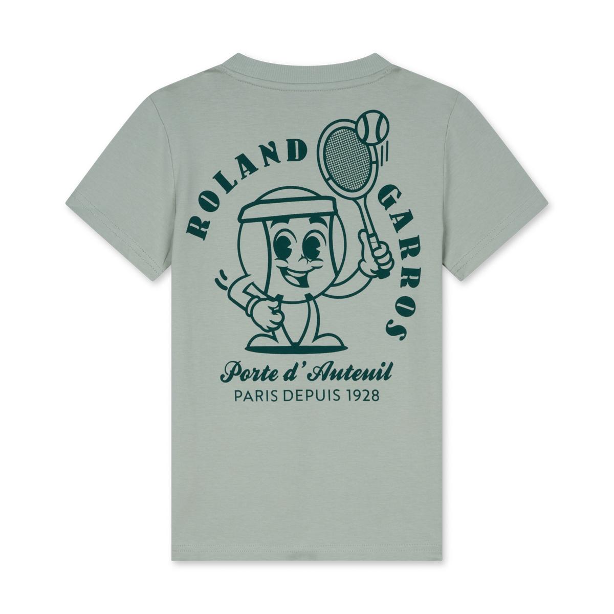 Roland-Garros boy Mr Ball T-shirt - Green | Roland-Garros Store