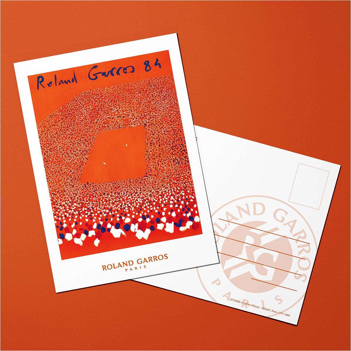 Oneart x Roland-Garros RG 2007 Postcard10.5x14.8 cm - Clay