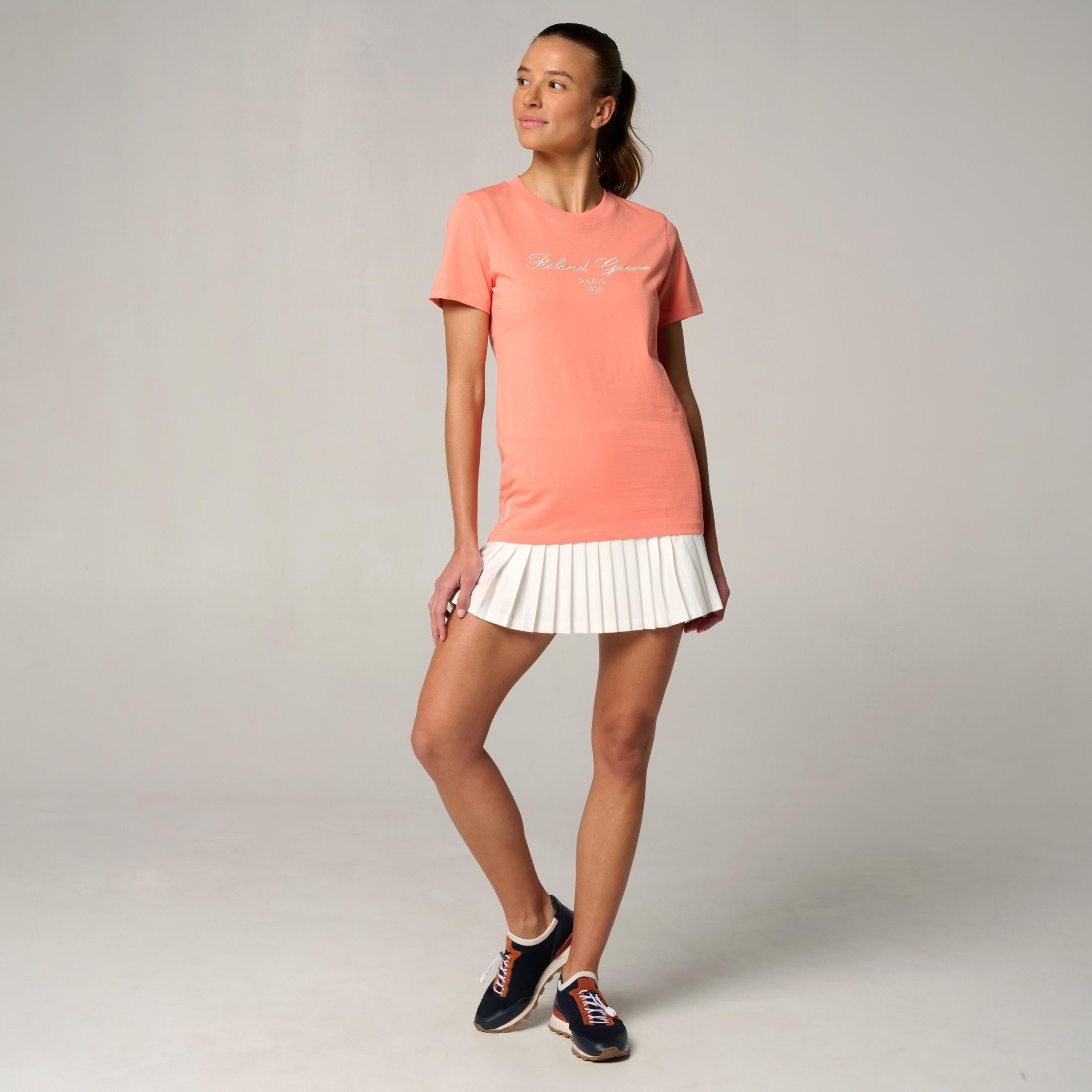 Roland-Garros woman Sporty Chic Shirt - Coral | Roland
