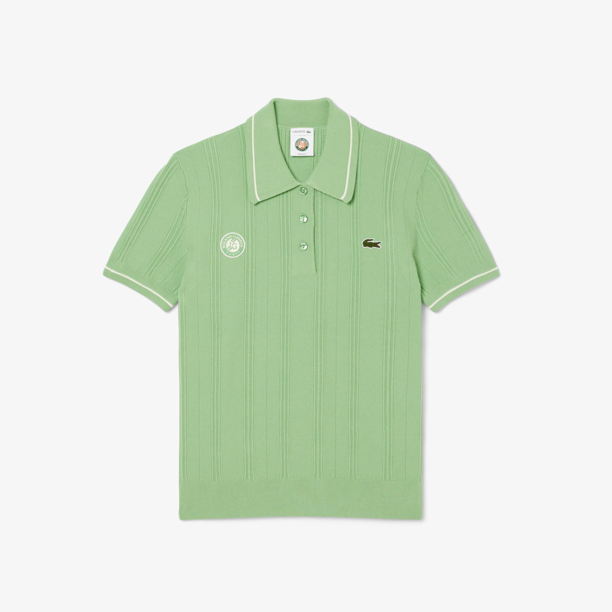 Lacoste x Roland-Garros Umpire Woman Polo shirt - Green | Roland