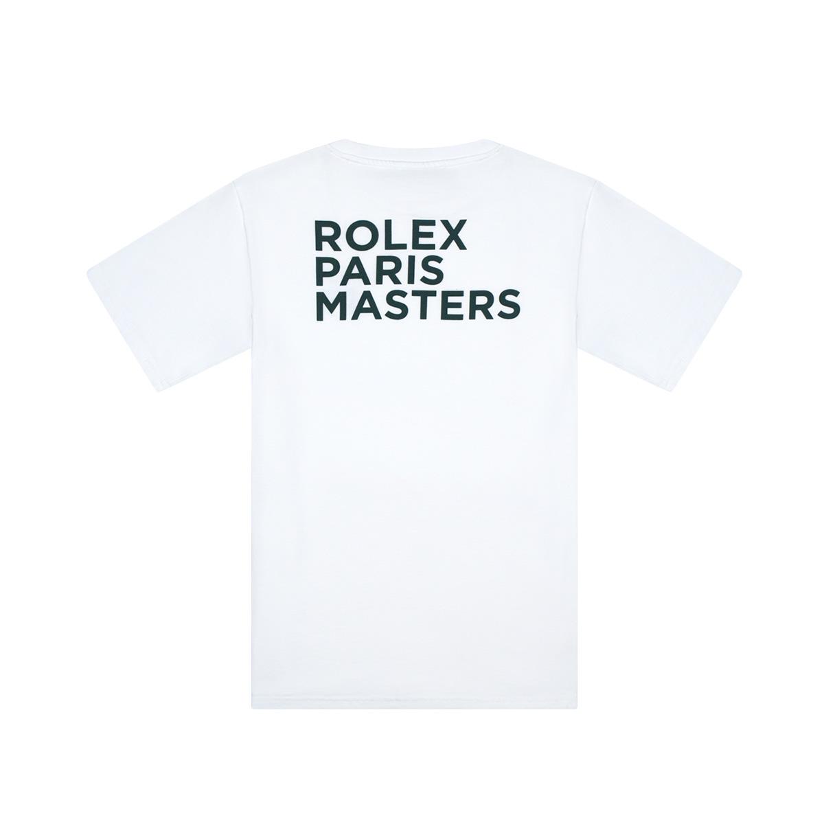Unisex Rolex Paris Masters 2025 T-shirt White