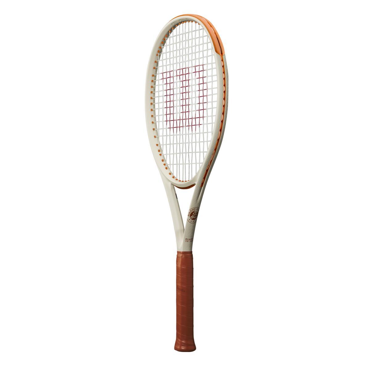 【2024年最新】海外限定の人気アイテム 100 Clash Roland-Garros x Wilson V3 Roland | Ecru - Racquets Racket (For Hard Type)