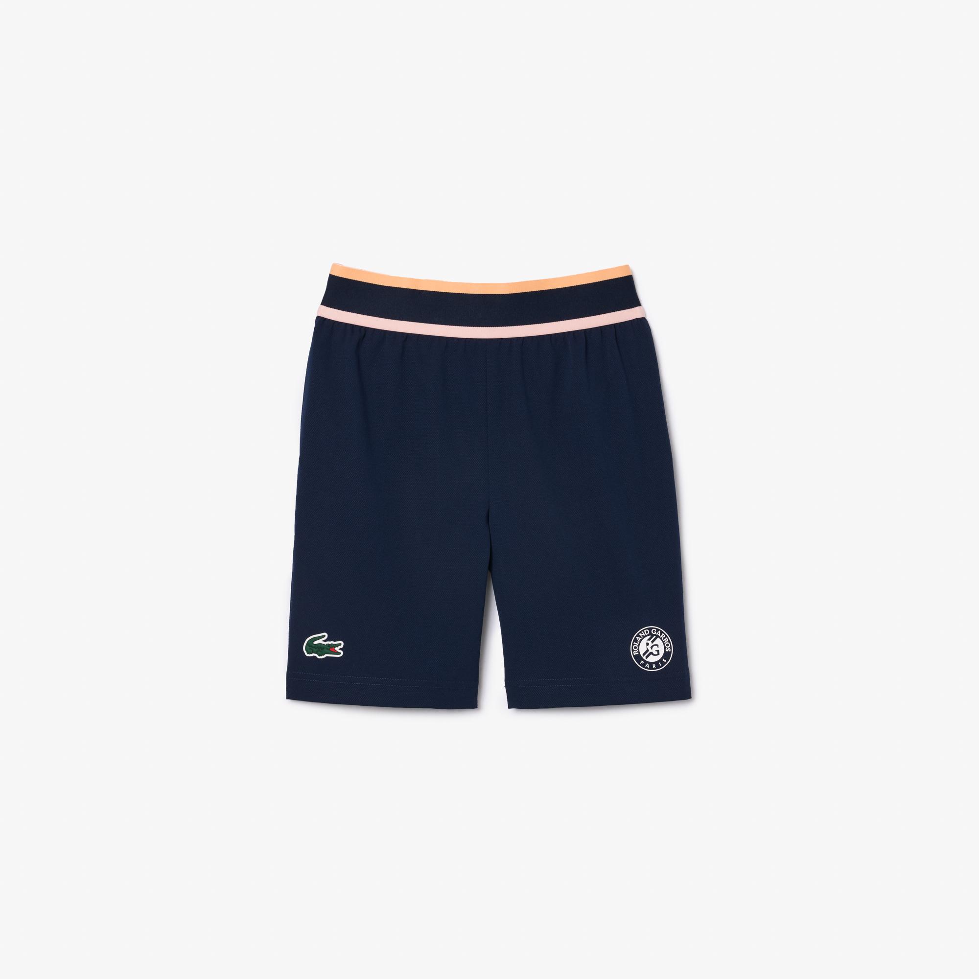 Lacoste x Roland Garros Kids Ball Boy Bermuda Shorts Navy