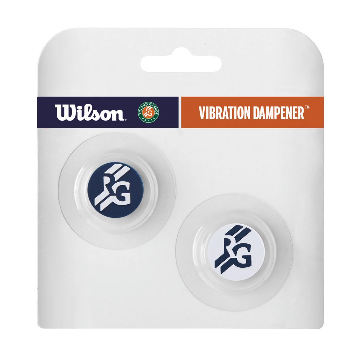 Logo Vibration Dampeners Wilson x Roland Garros - blue and ...