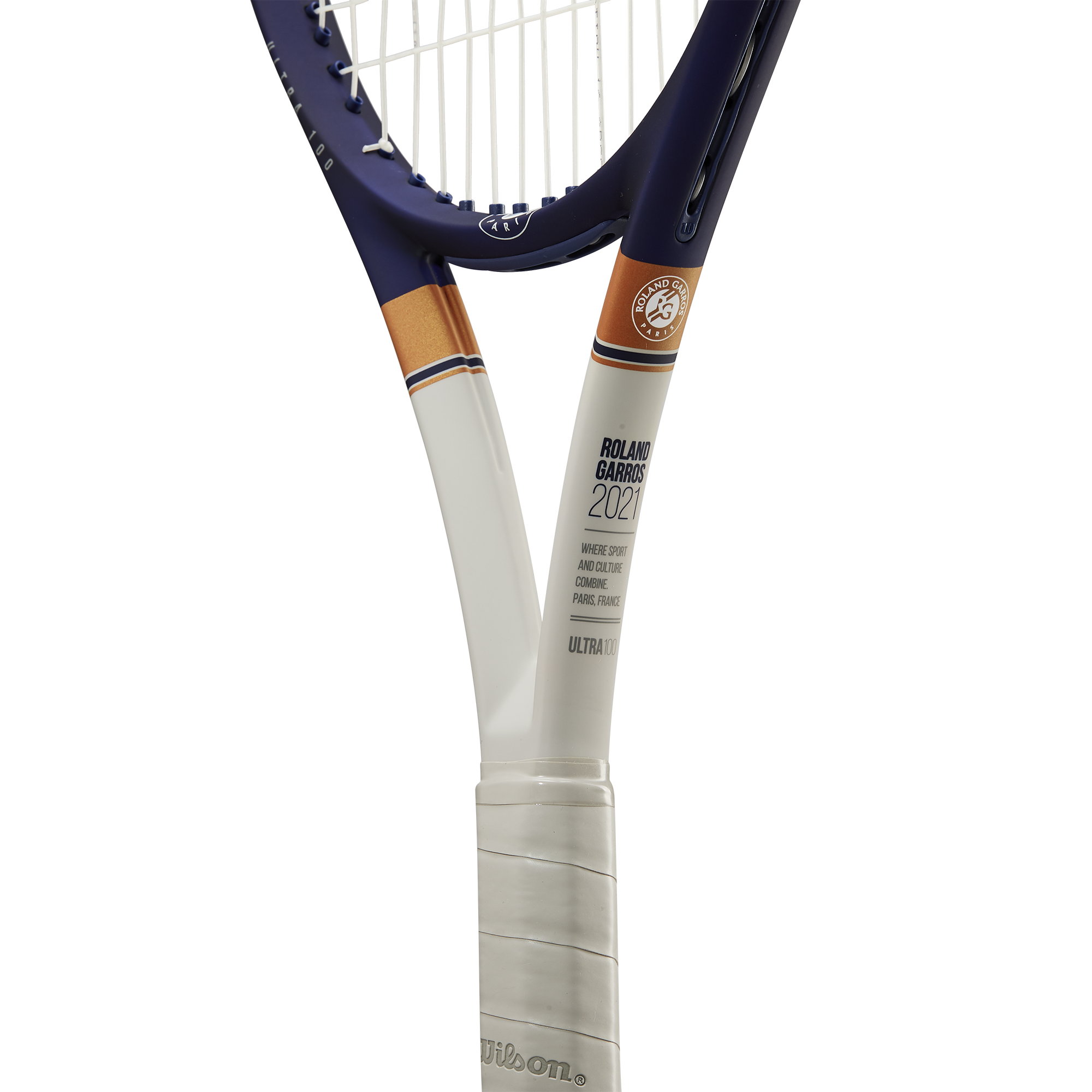 Ultra 100 Wilson x Roland-Garros racket - Multicolor