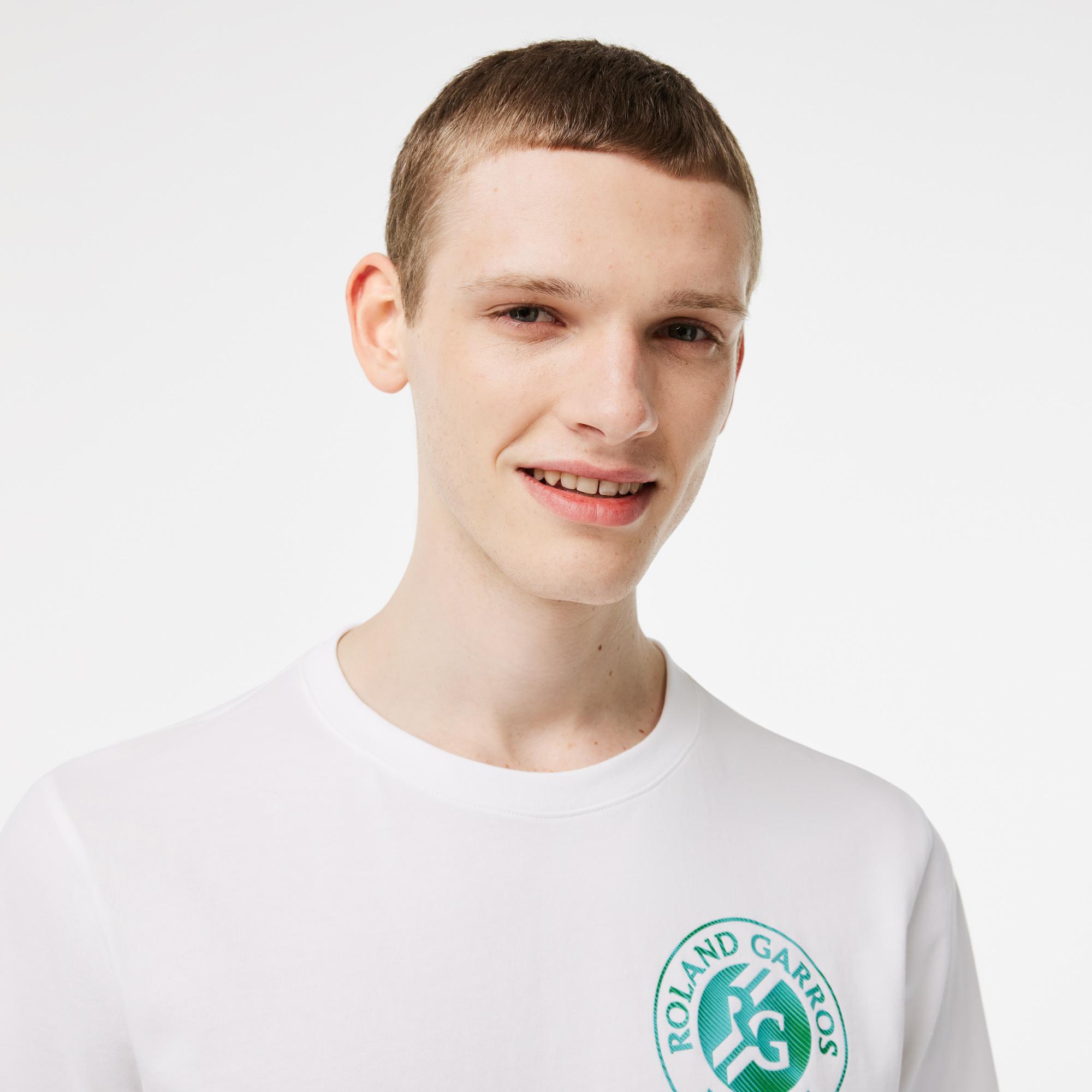 Lacoste for Roland-Garros Unisex T-shirt - White | Roland