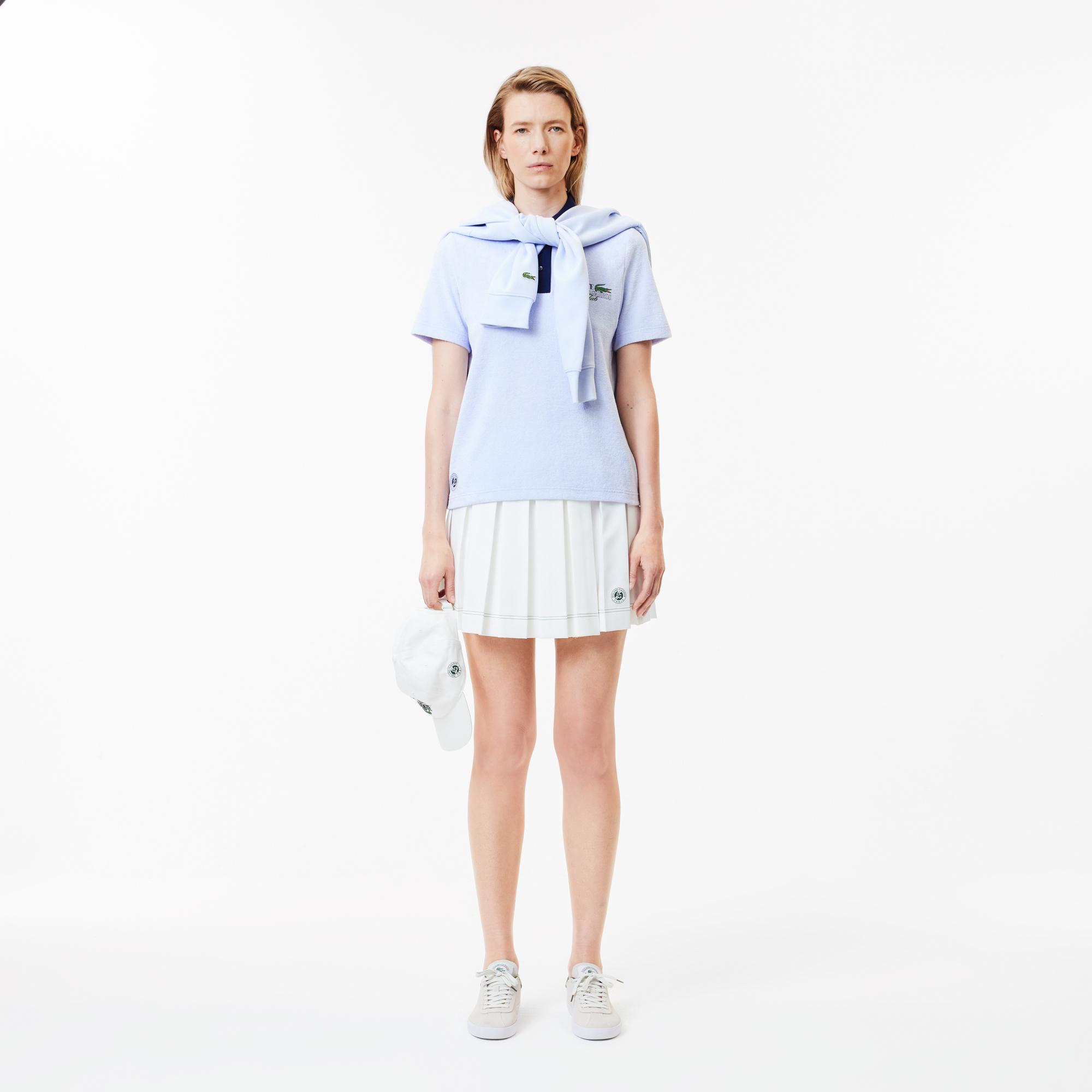 Lacoste x Roland-Garros Women's Edition Club Polo- Blue