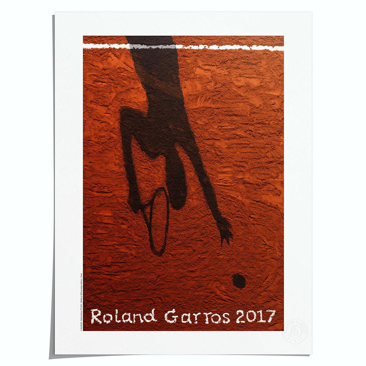 Oneart x Roland-Garros RG 2017 Postcard10.5x14.8 cm - Clay