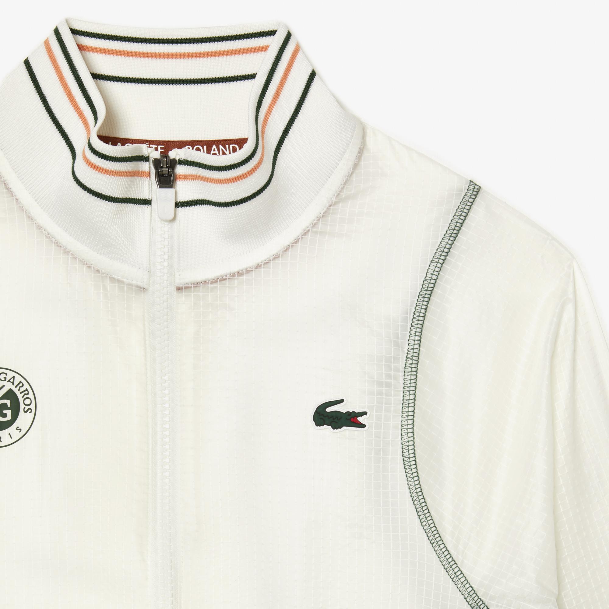 Lacoste x Roland Garros Club Woman Windbreaker Yellow
